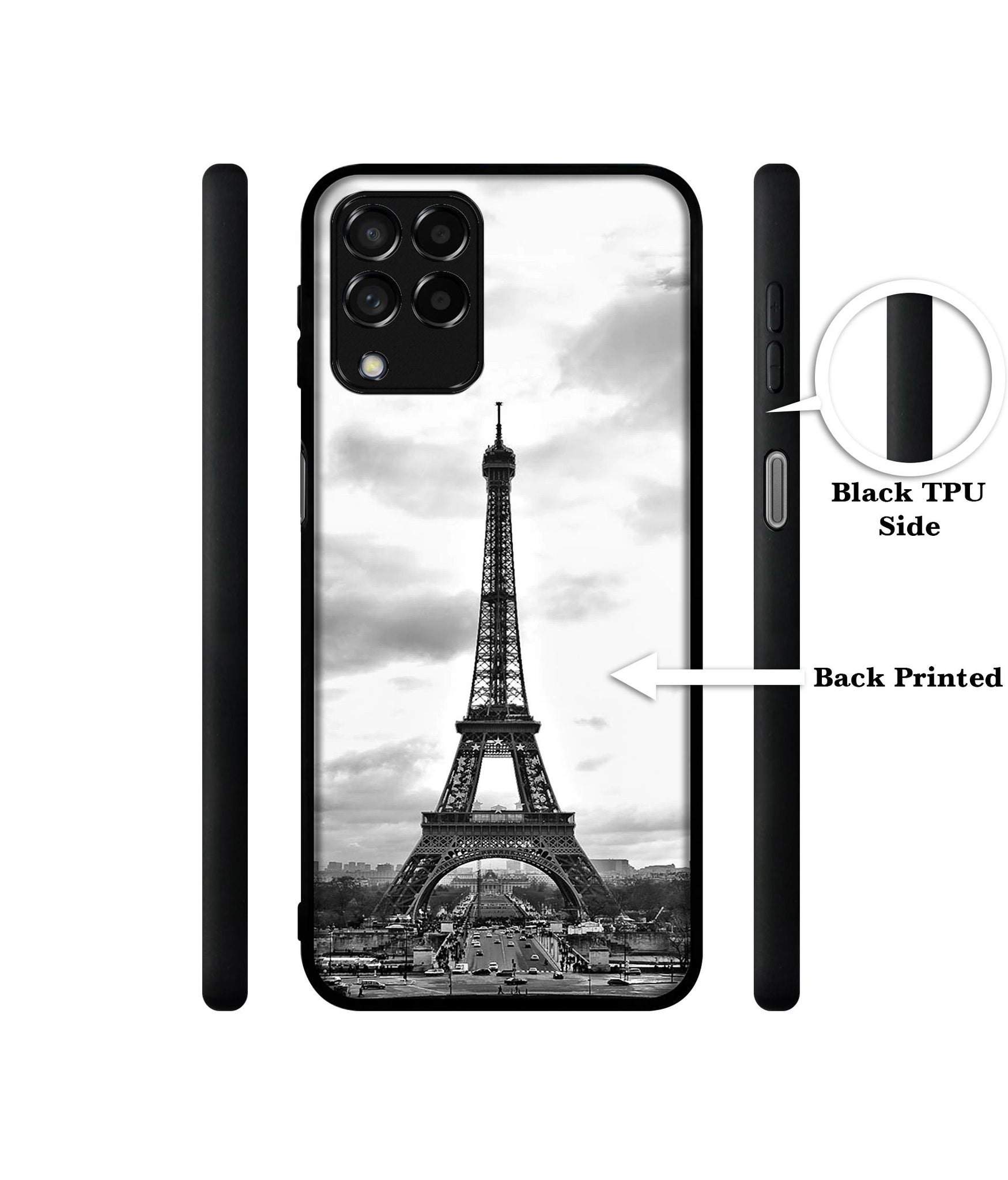 Eiffel Tower Designer 2D Printed Back Case Cover for Samsung Galaxy M53 5G