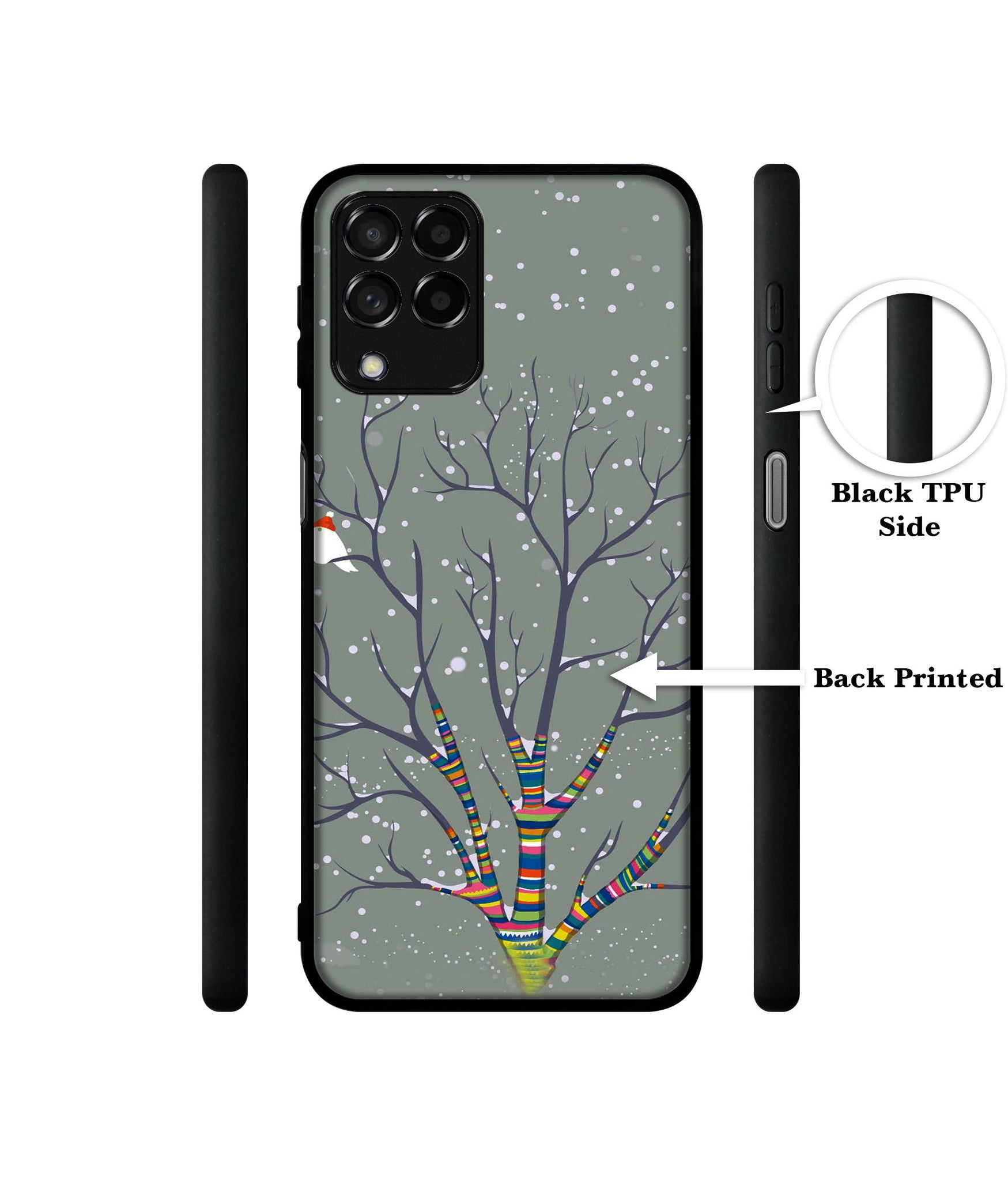 Winter Pattern Print Designer 2D Printed Back Case Cover for Samsung Galaxy M53 5G