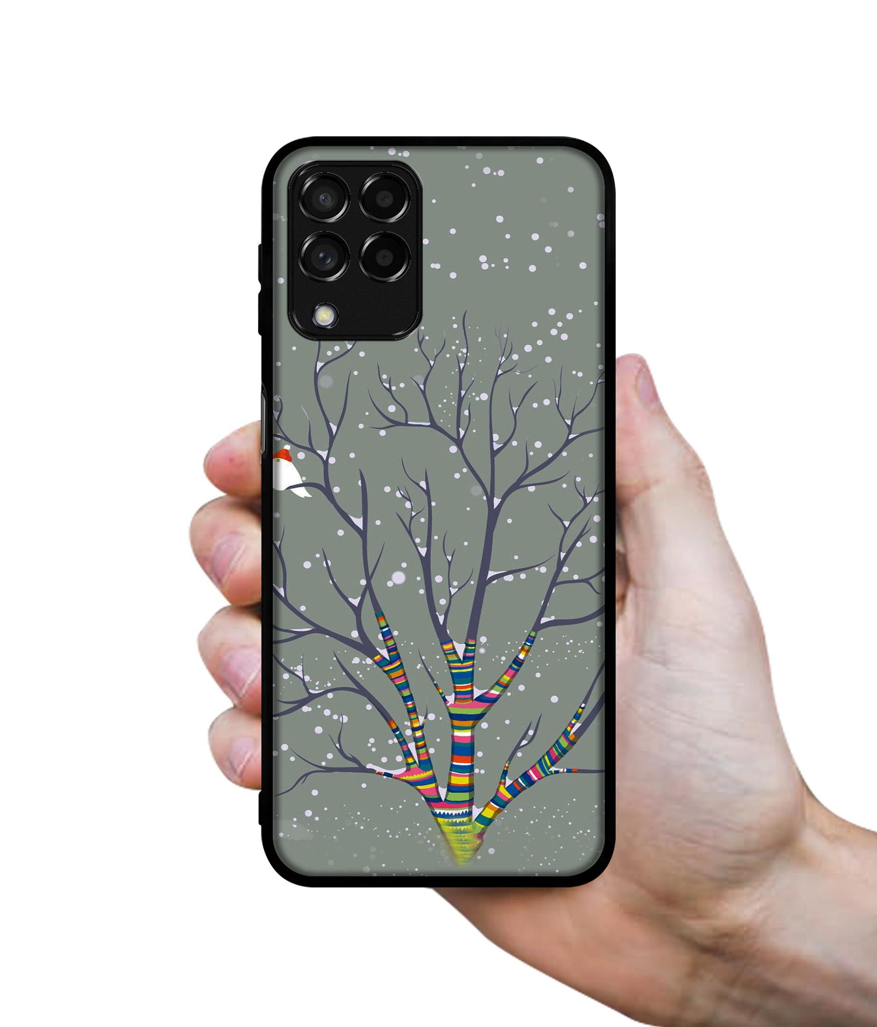 Winter Pattern Print Designer 2D Printed Back Case Cover for Samsung Galaxy M53 5G