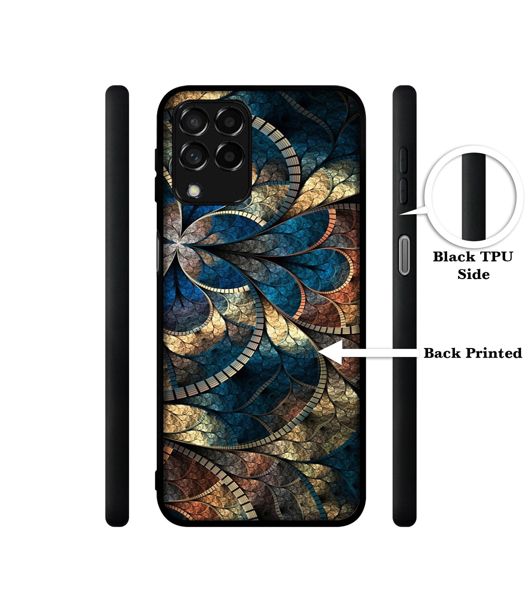 Fractional Pattern Designer 2D Printed Back Case Cover for Samsung Galaxy M53 5G