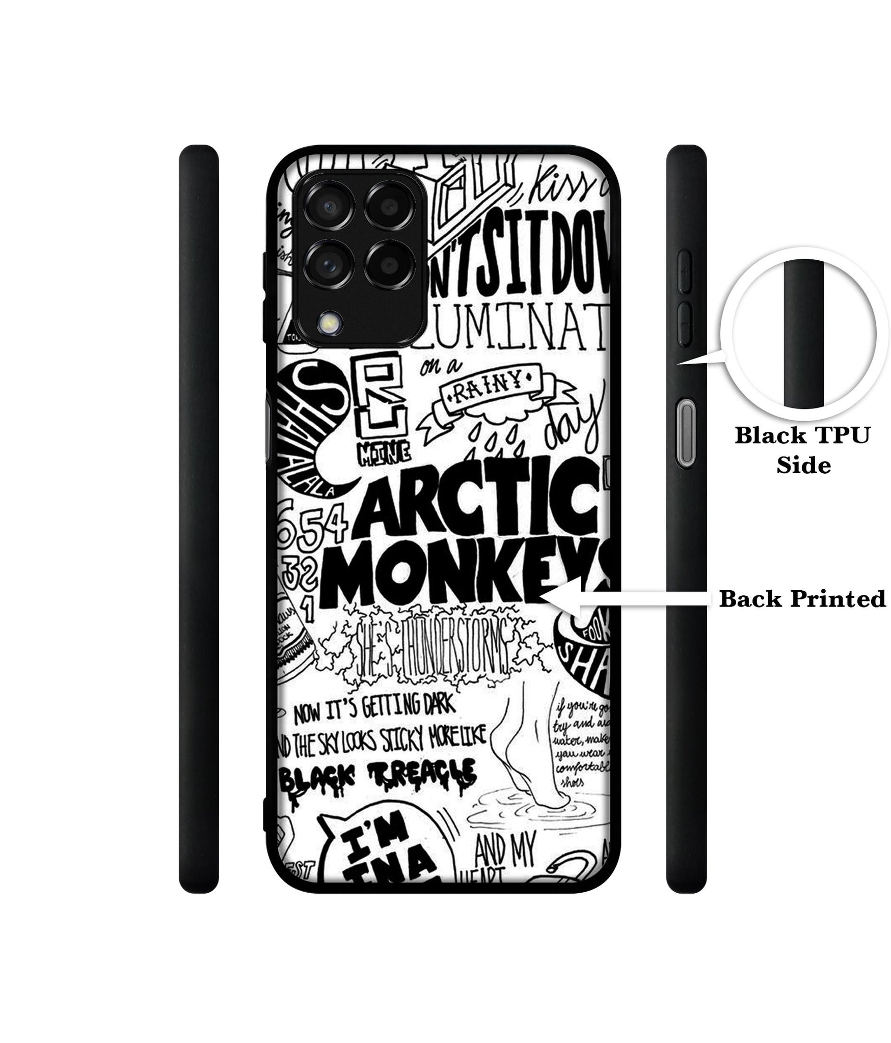 Arctic Monkeys Pattern Designer 2D Printed Back Case Cover for Samsung Galaxy M53 5G