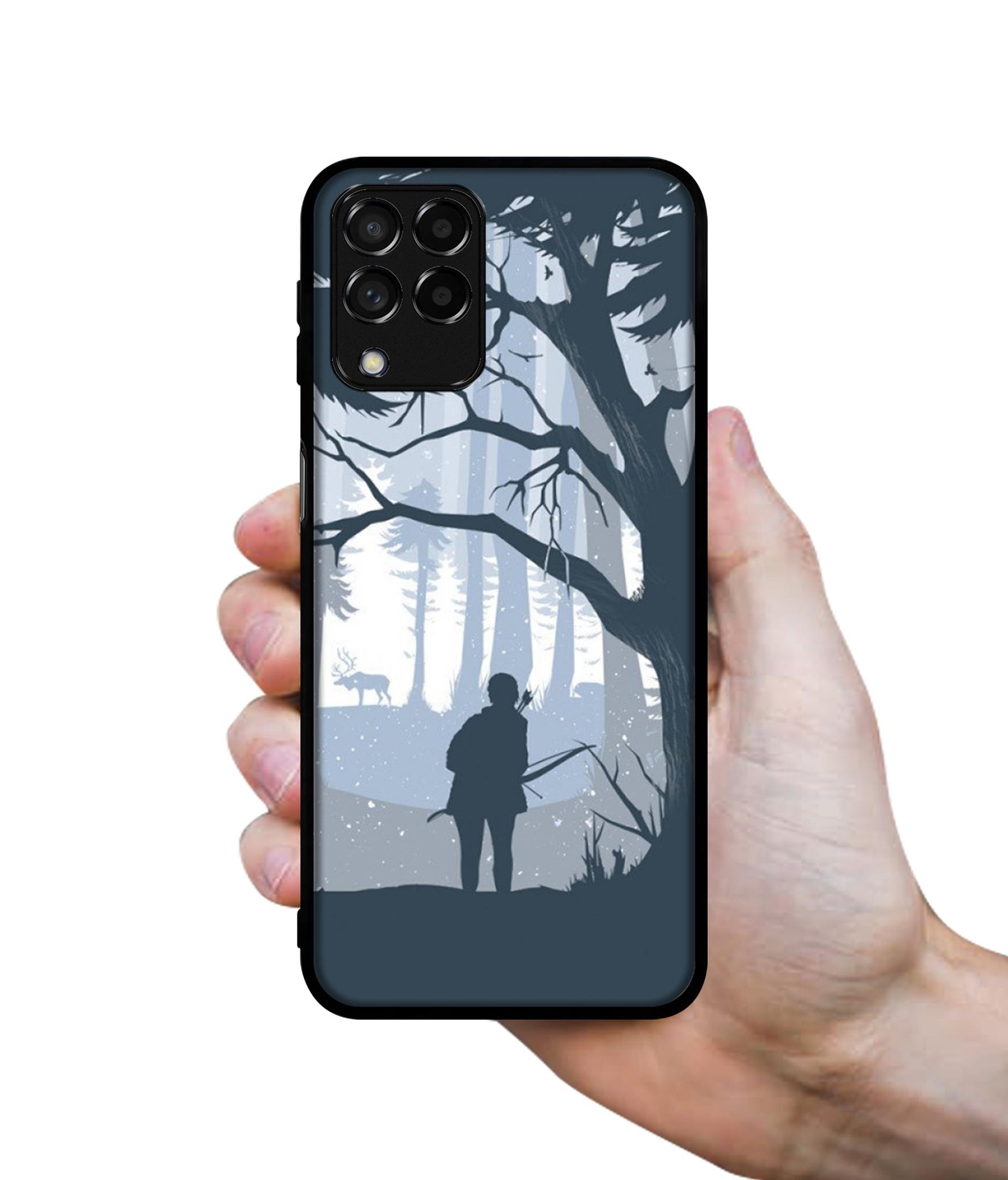 Hunter Designer 2D Printed Back Case Cover for Samsung Galaxy M53 5G