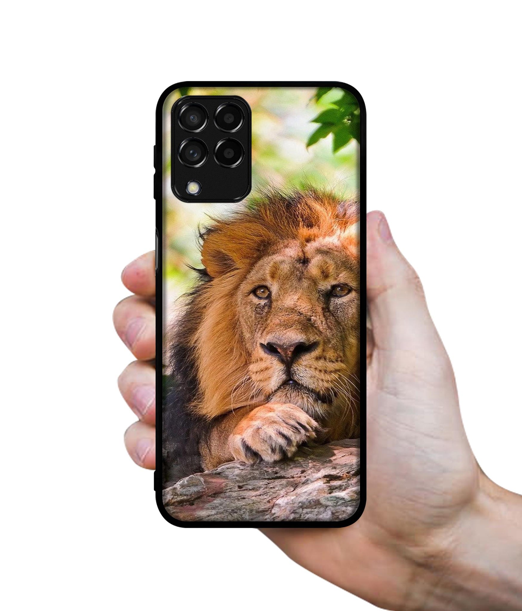 Tiger Pattern Print Designer 2D Printed Back Case Cover for Samsung Galaxy M53 5G