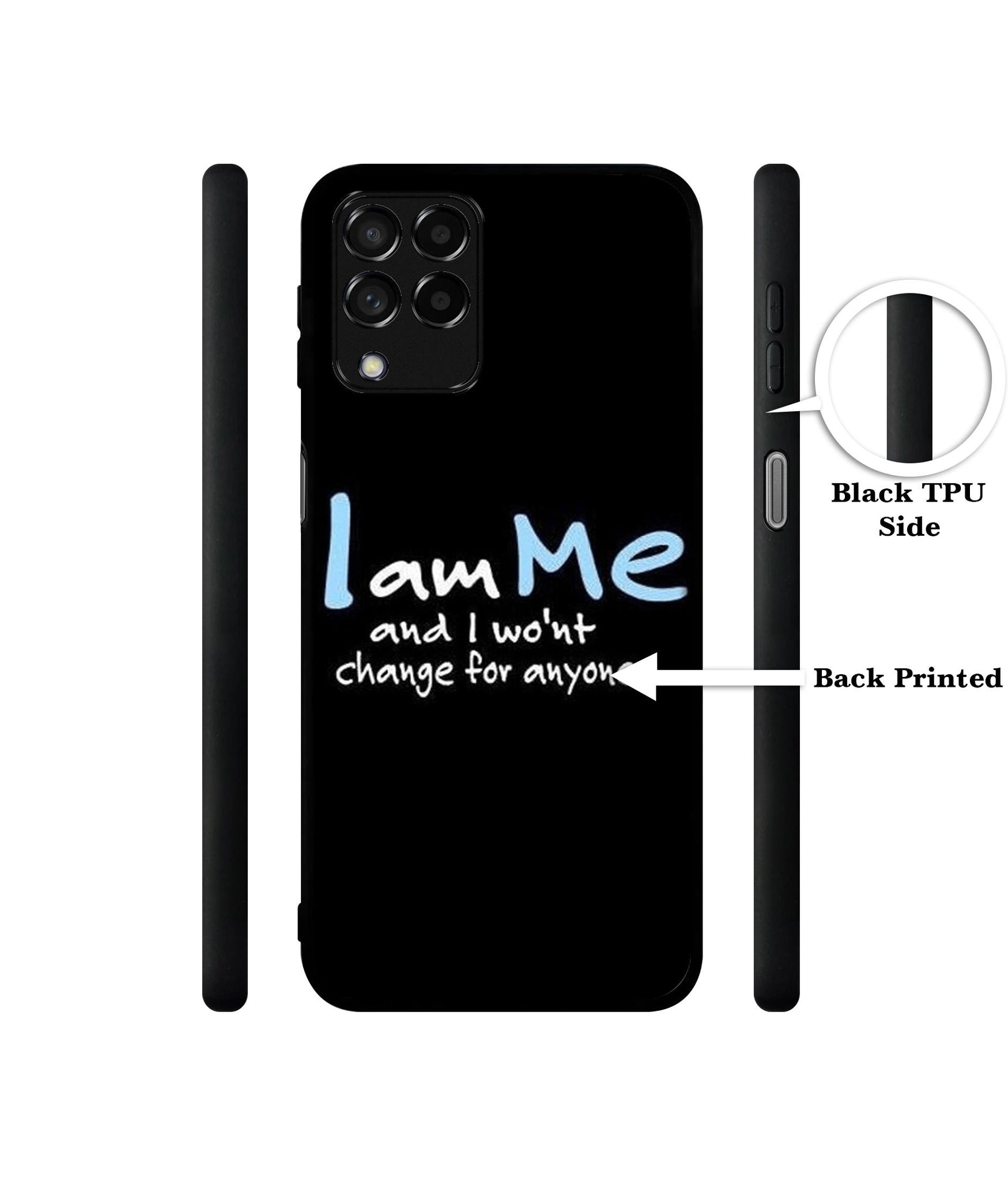 I Am Me Quotes Designer 2D Printed Back Case Cover for Samsung Galaxy M53 5G