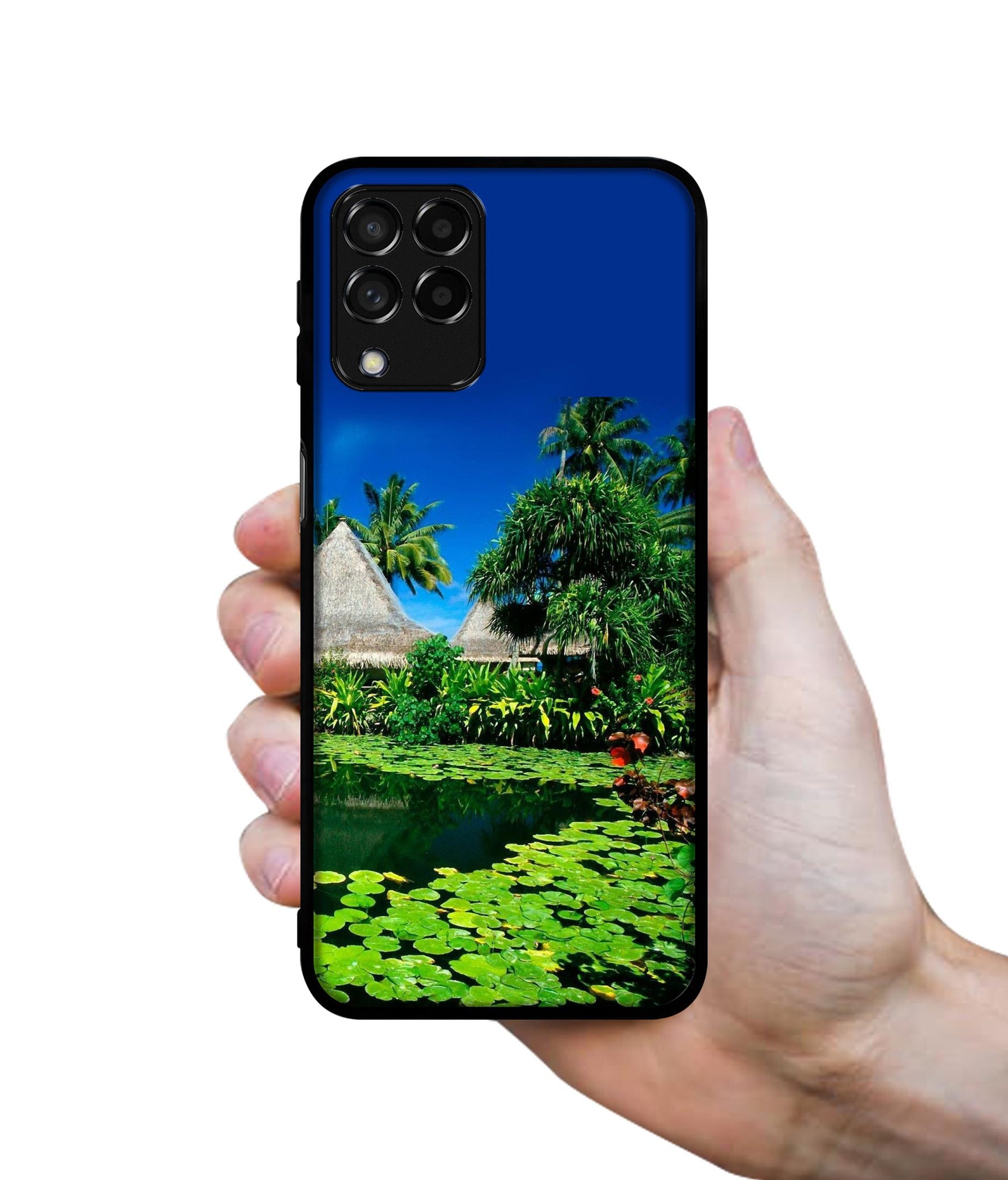 Tropics Water Designer 2D Printed Back Case Cover for Samsung Galaxy M53 5G