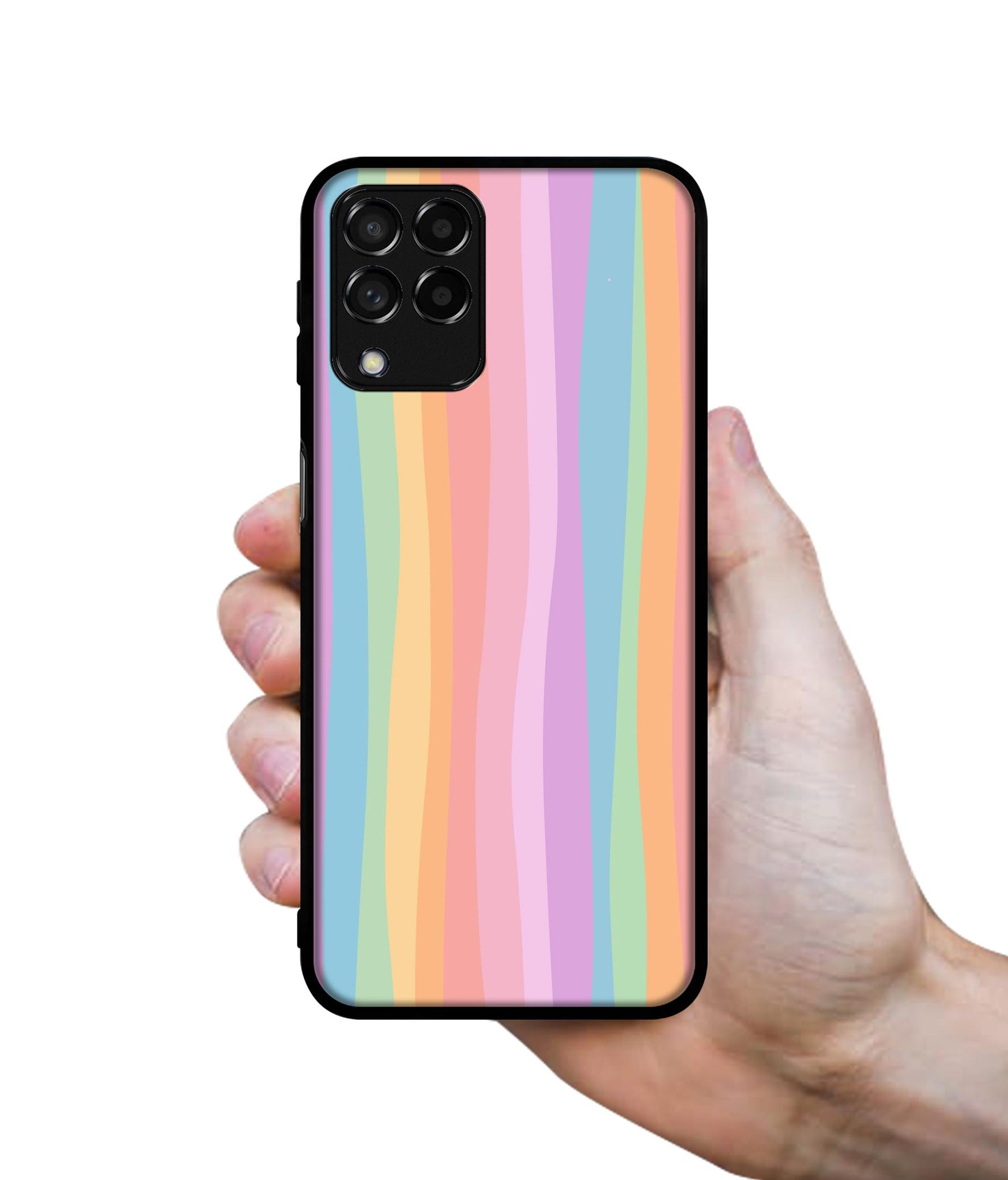Cool Rainbow Designer 2D Printed Back Case Cover for Samsung Galaxy M53 5G