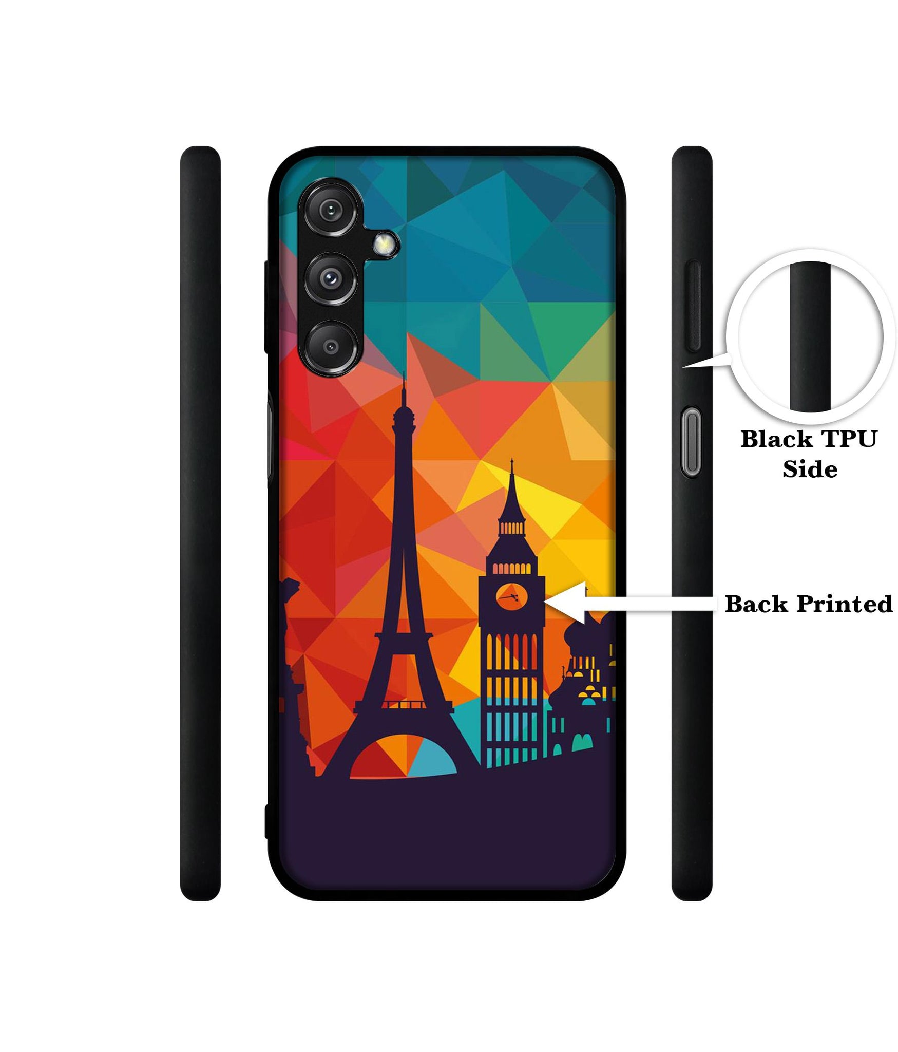 Colored Paris Designer 2D Printed Back Case Cover for Samsung Galaxy M34 5G / F34 5G
