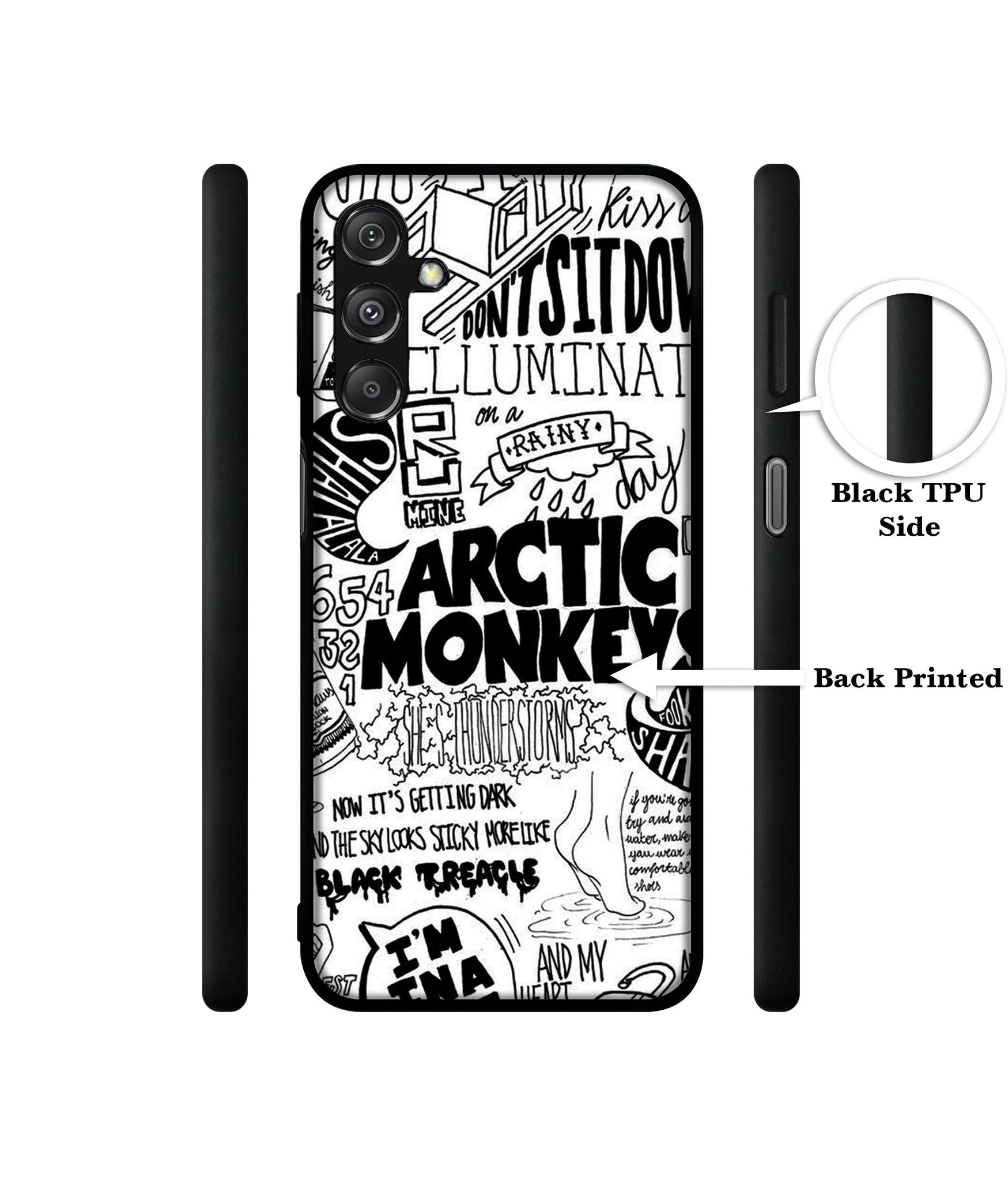 Arctic Monkeys Pattern Designer 2D Printed Back Case Cover for Samsung Galaxy M34 5G / F34 5G
