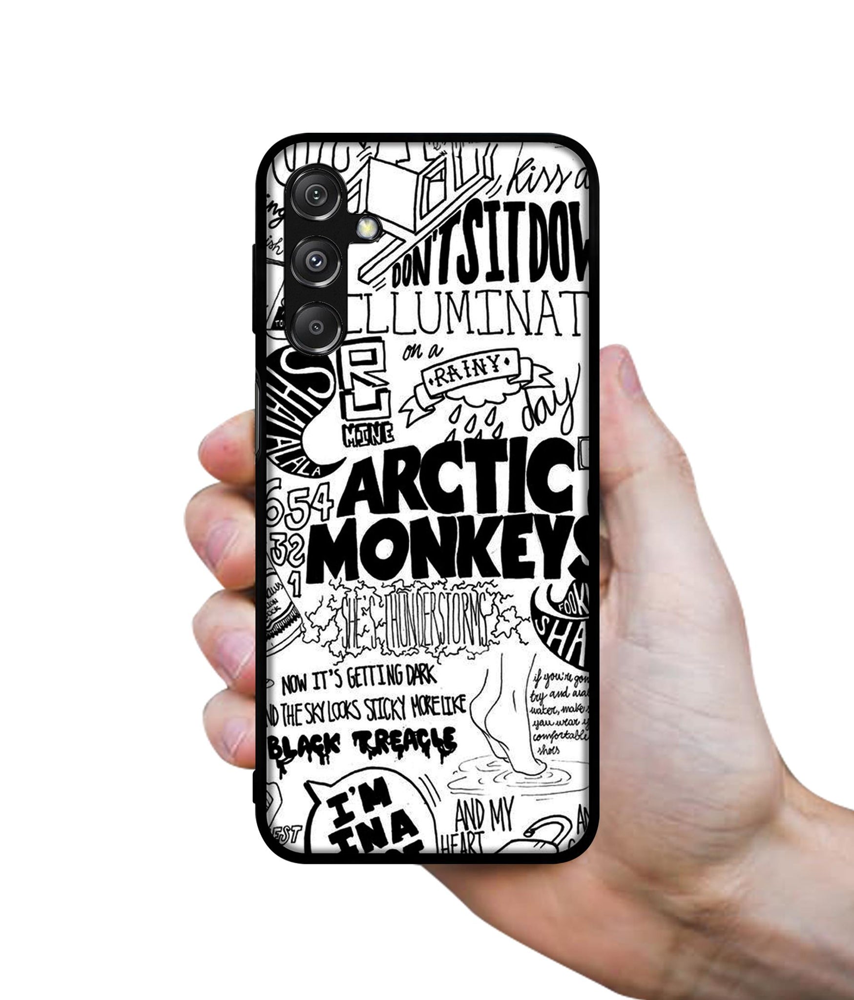 Arctic Monkeys Pattern Designer 2D Printed Back Case Cover for Samsung Galaxy M34 5G / F34 5G
