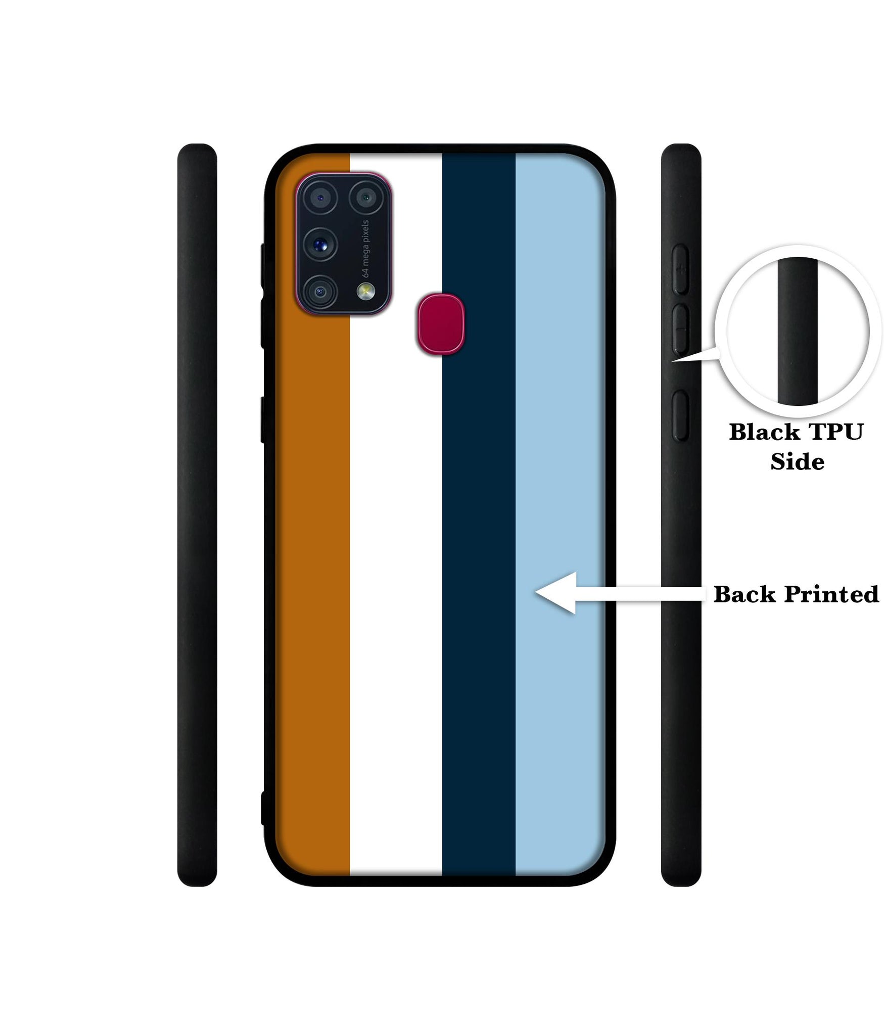 Color Stripes Designer 2D Printed Back Case Cover for Samsung Galaxy M31 Prime / M31 / F41