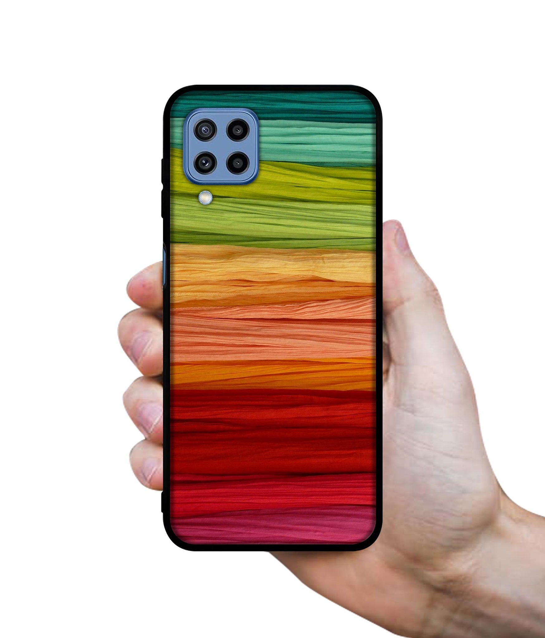 Colorful Thread Designer 2D Printed Back Case Cover for Samsung Galaxy M22 4G / M32 4G / F22 4G
