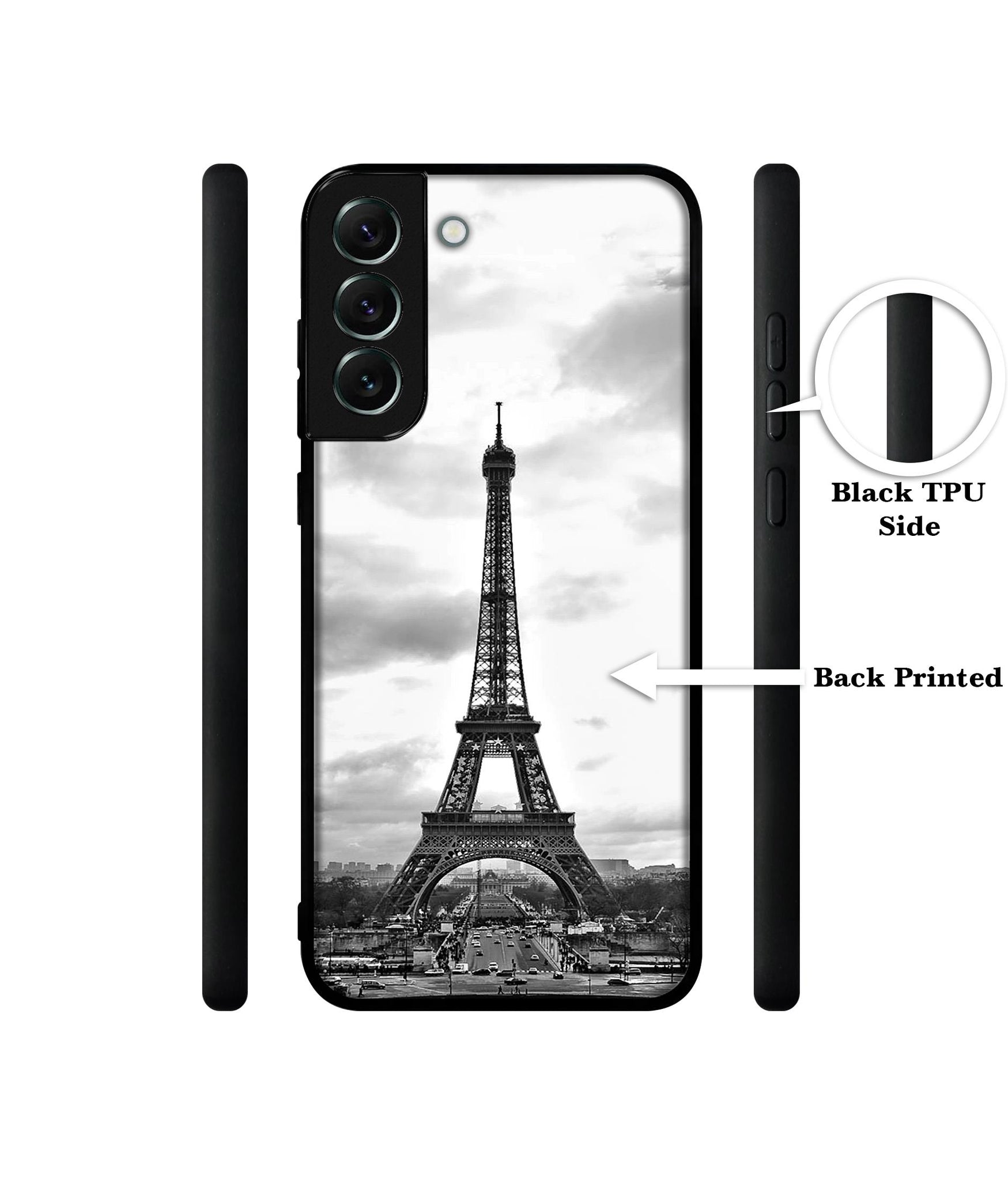 Eiffel Tower Designer 2D Printed Back Case Cover for Samsung Galaxy S21 FE 5G