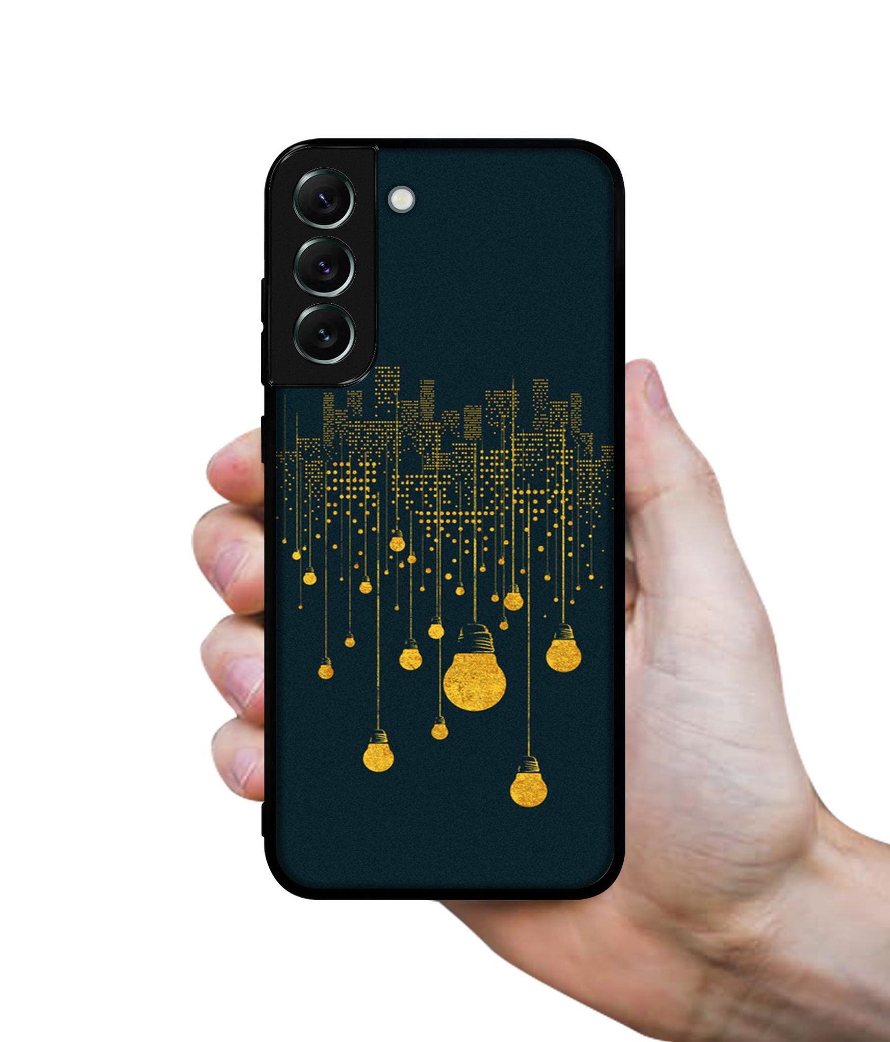 City Light Pattern Designer 2D Printed Back Case Cover for Samsung Galaxy S21 FE 5G