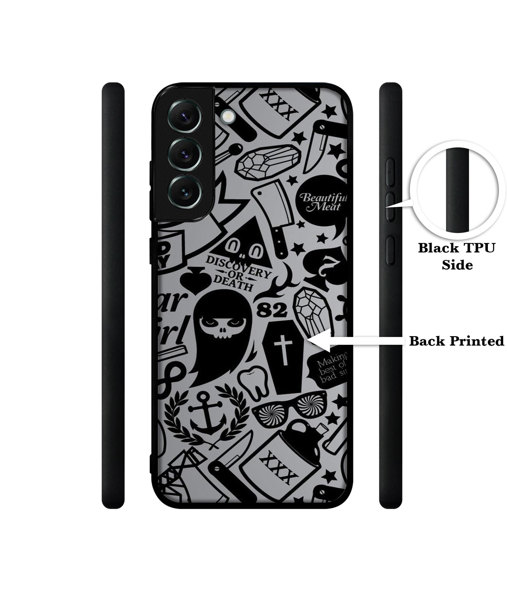 Discover Or Death Designer 2D Printed Back Case Cover for Samsung Galaxy S21 FE 5G