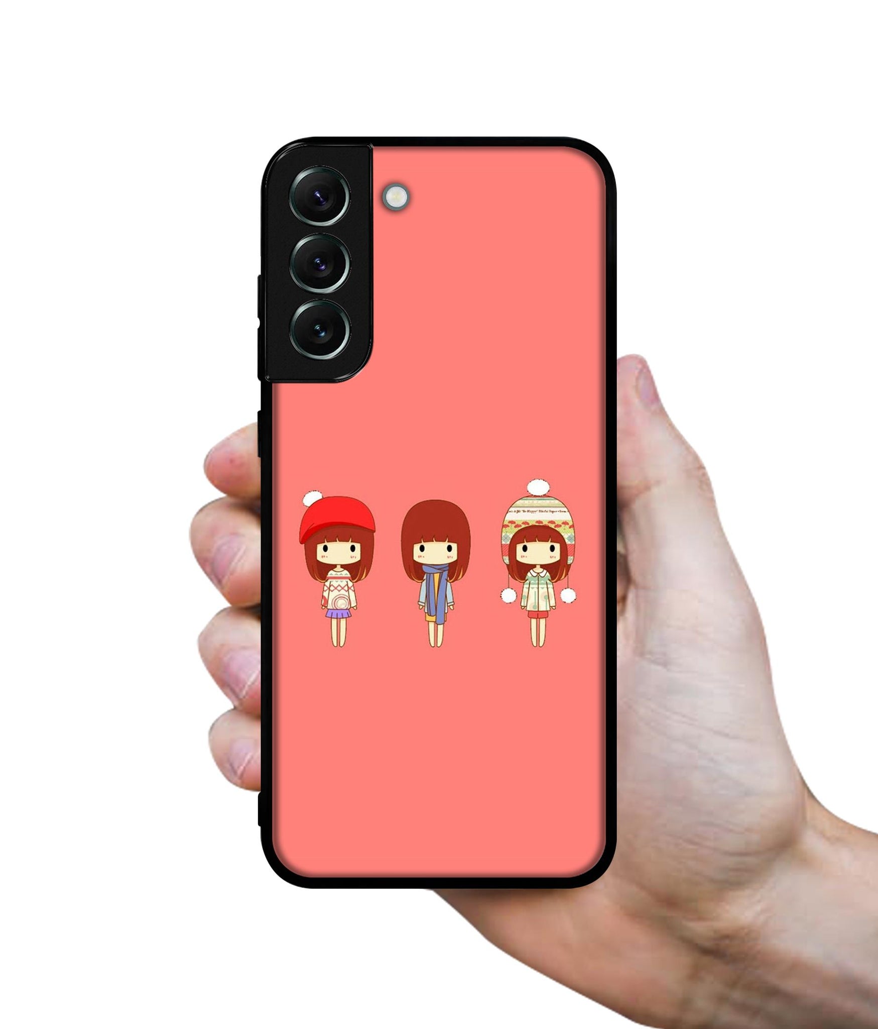 Cute Girls Designer 2D Printed Back Case Cover for Samsung Galaxy S21 FE 5G