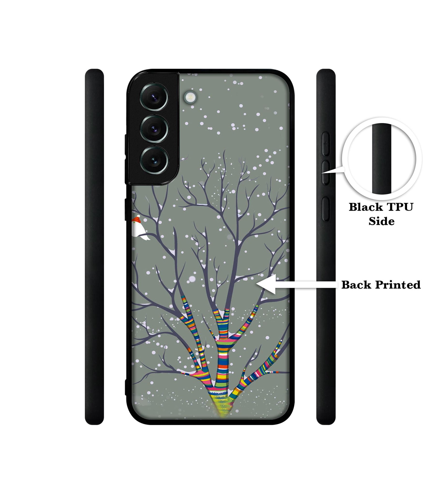 Winter Pattern Print Designer 2D Printed Back Case Cover for Samsung Galaxy S21 FE 5G