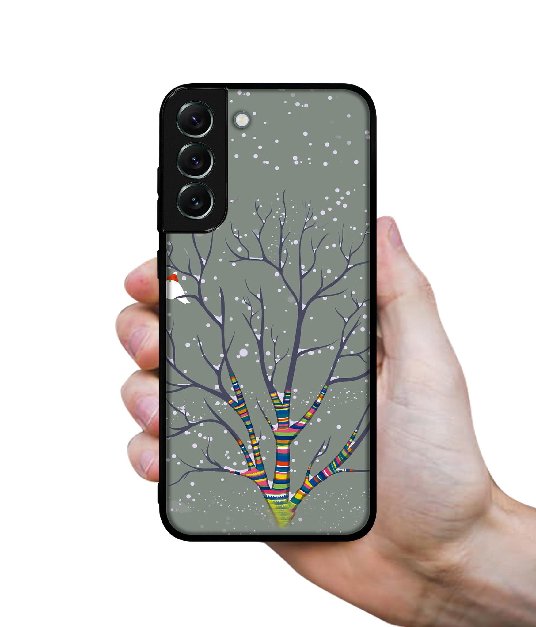 Winter Pattern Print Designer 2D Printed Back Case Cover for Samsung Galaxy S21 FE 5G