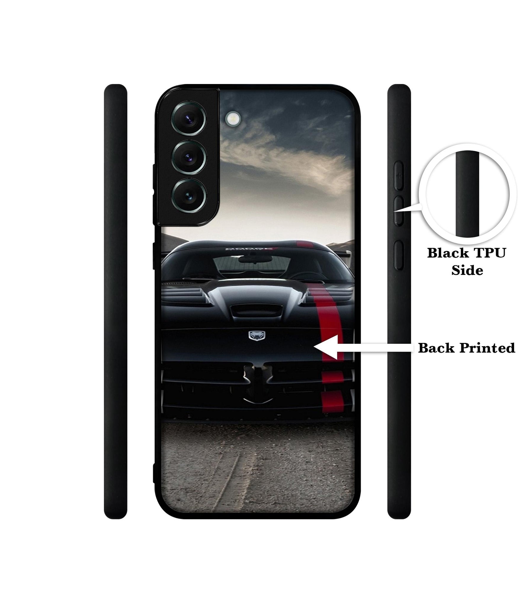 Sports Car Pattern Designer 2D Printed Back Case Cover for Samsung Galaxy S21 FE 5G
