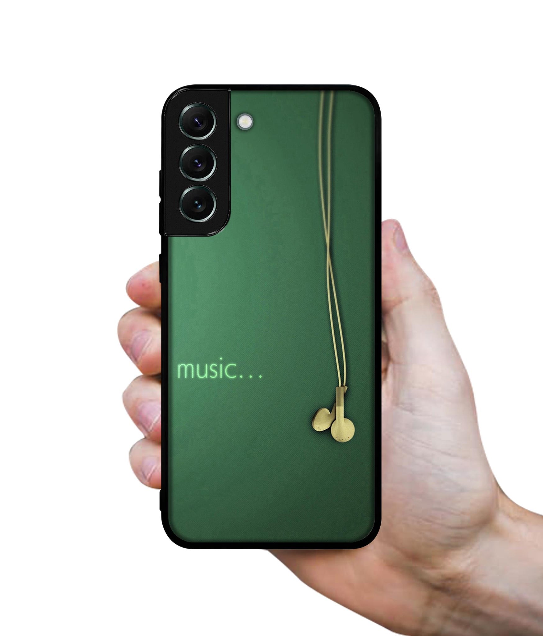 Headphone Music Designer 2D Printed Back Case Cover for Samsung Galaxy S21 FE 5G