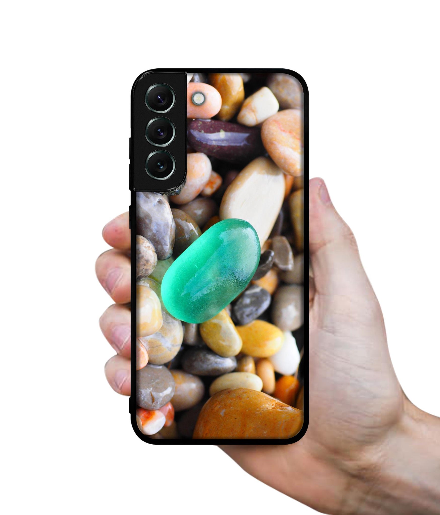 Sea Stones Designer 2D Printed Back Case Cover for Samsung Galaxy S21 FE 5G