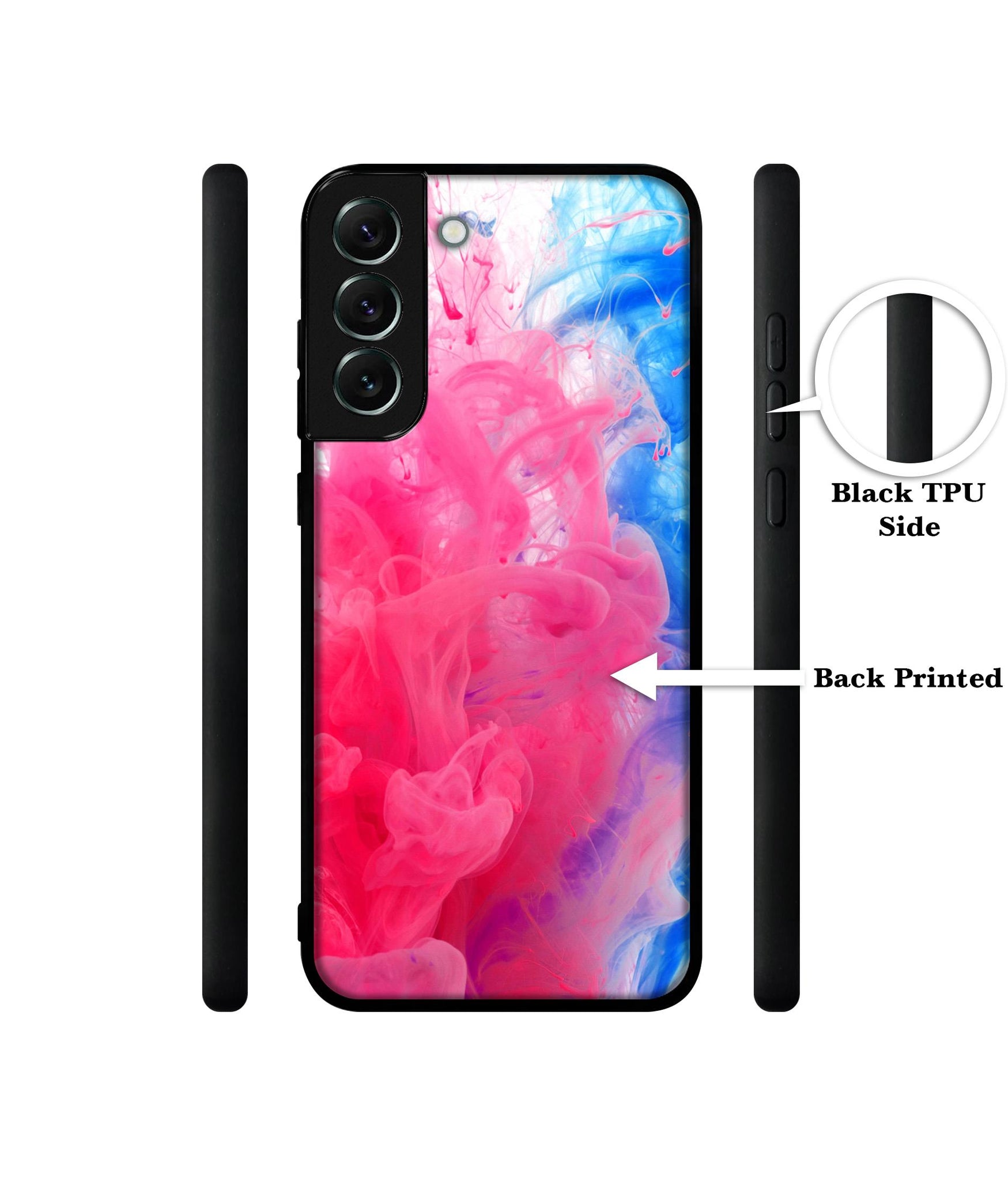 Fractal Paint Designer 2D Printed Back Case Cover for Samsung Galaxy S21 FE 5G