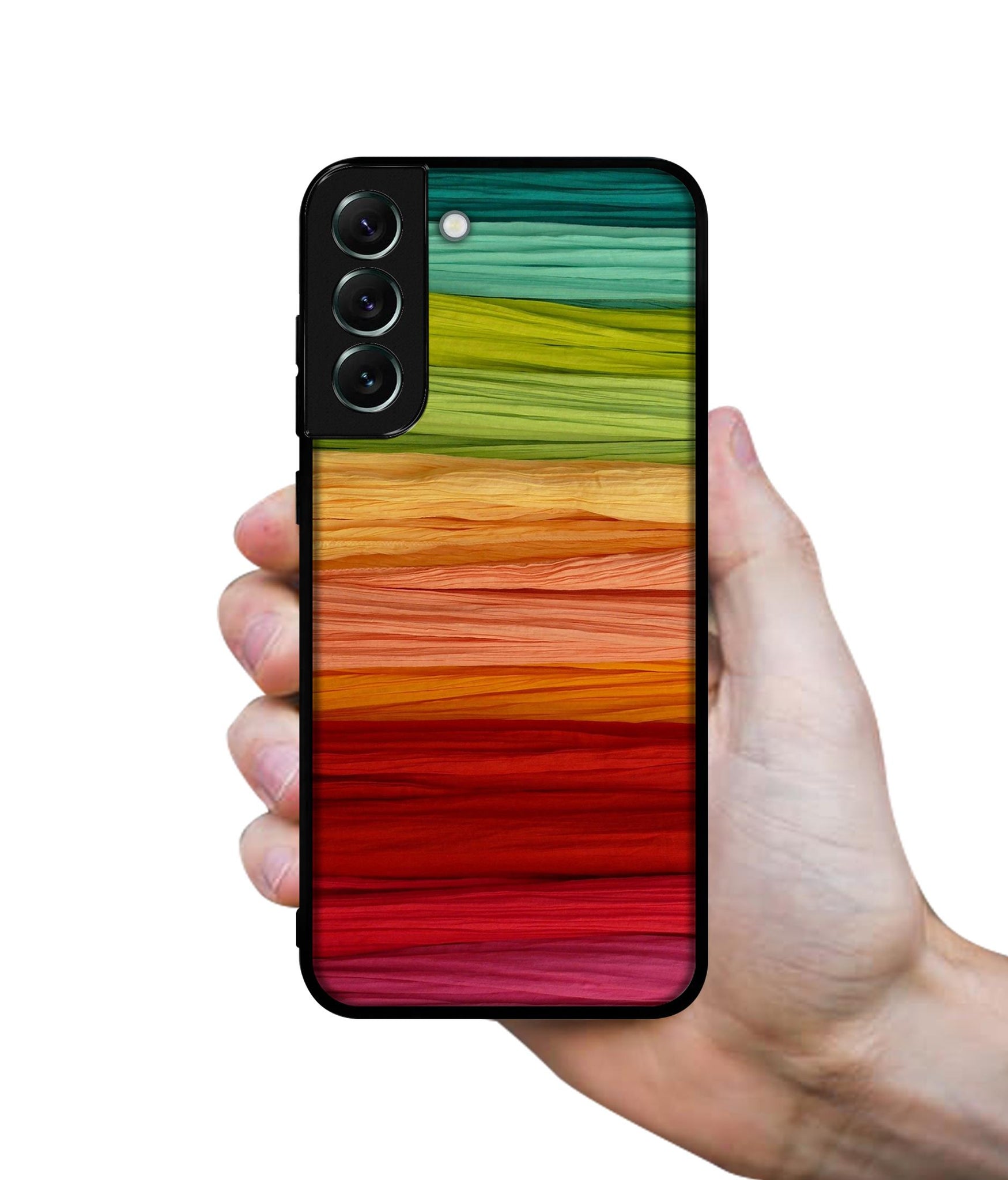 Colorful Thread Designer 2D Printed Back Case Cover for Samsung Galaxy S21 FE 5G
