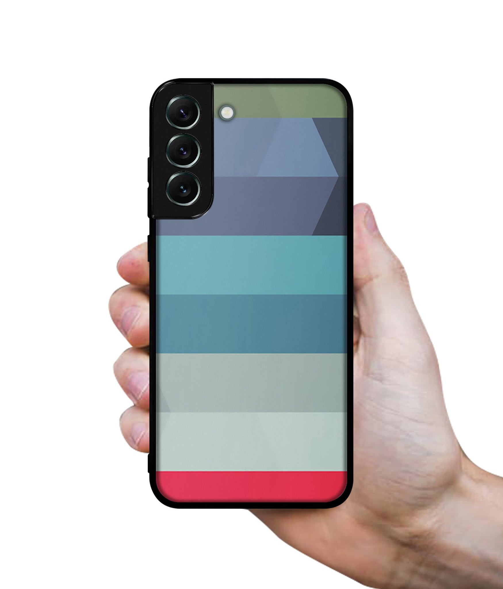 Colorful Lines Designer 2D Printed Back Case Cover for Samsung Galaxy S21 FE 5G