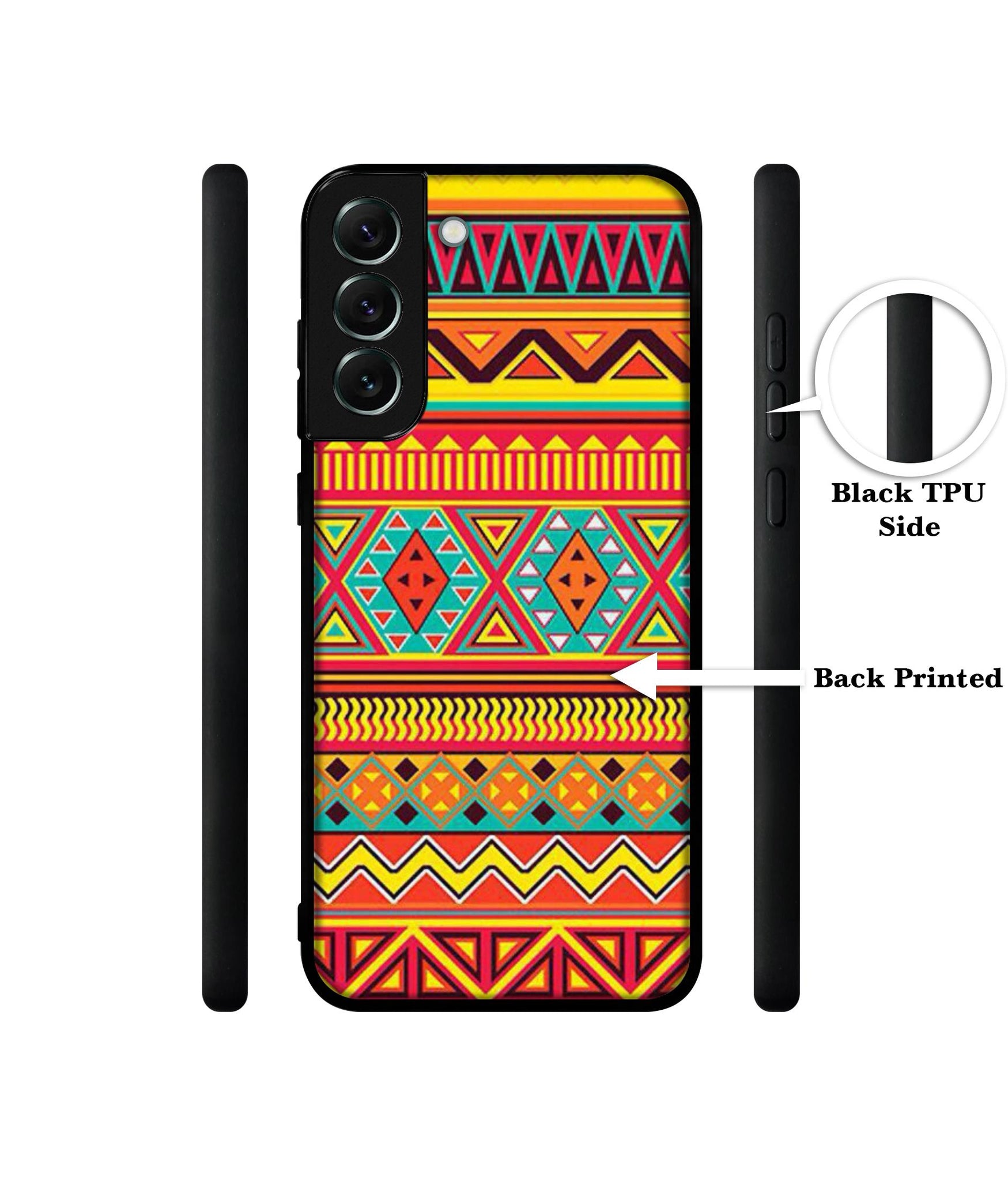 Artistic Rangoli Designer 2D Printed Back Case Cover for Samsung Galaxy S21 FE 5G