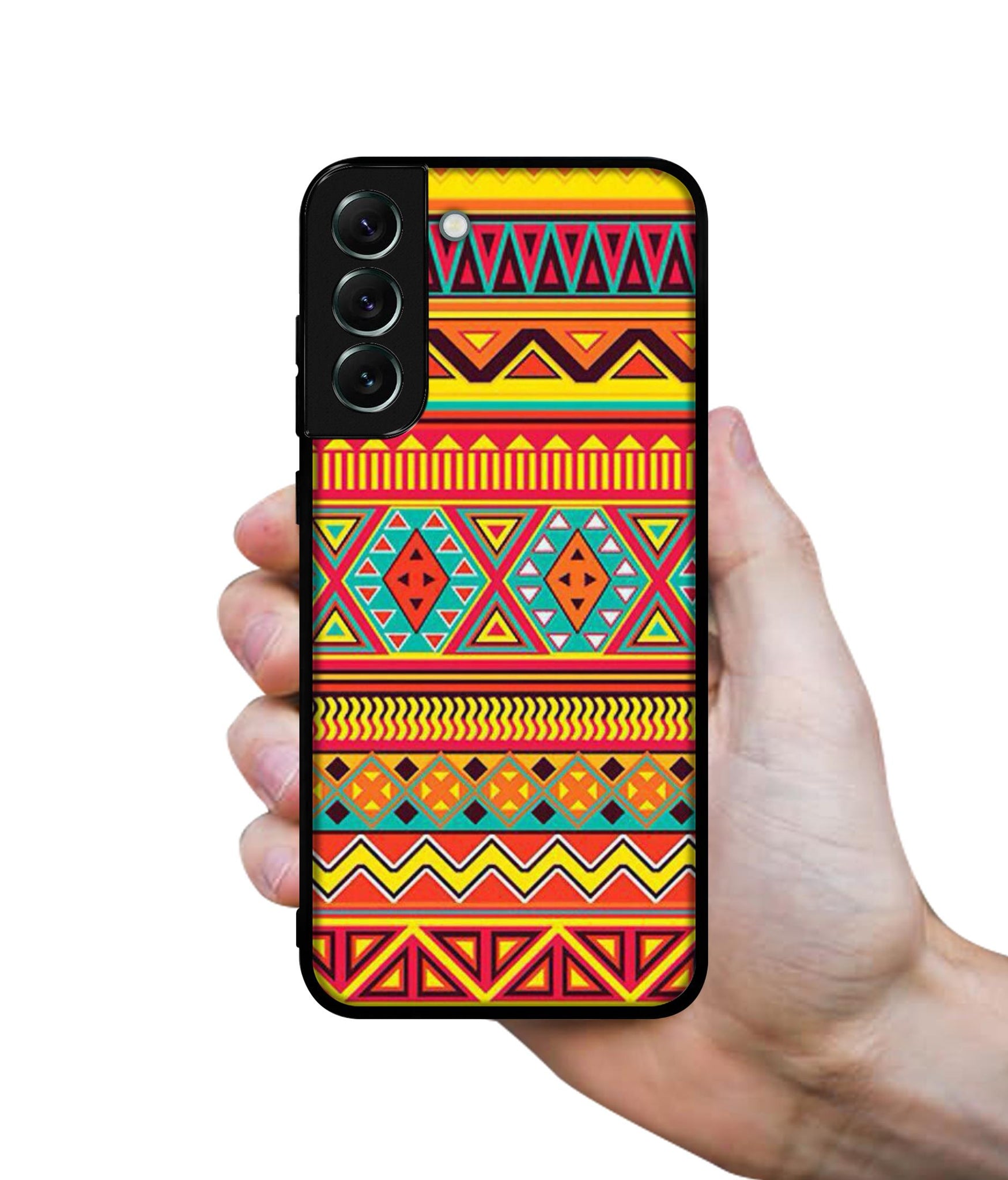 Artistic Rangoli Designer 2D Printed Back Case Cover for Samsung Galaxy S21 FE 5G