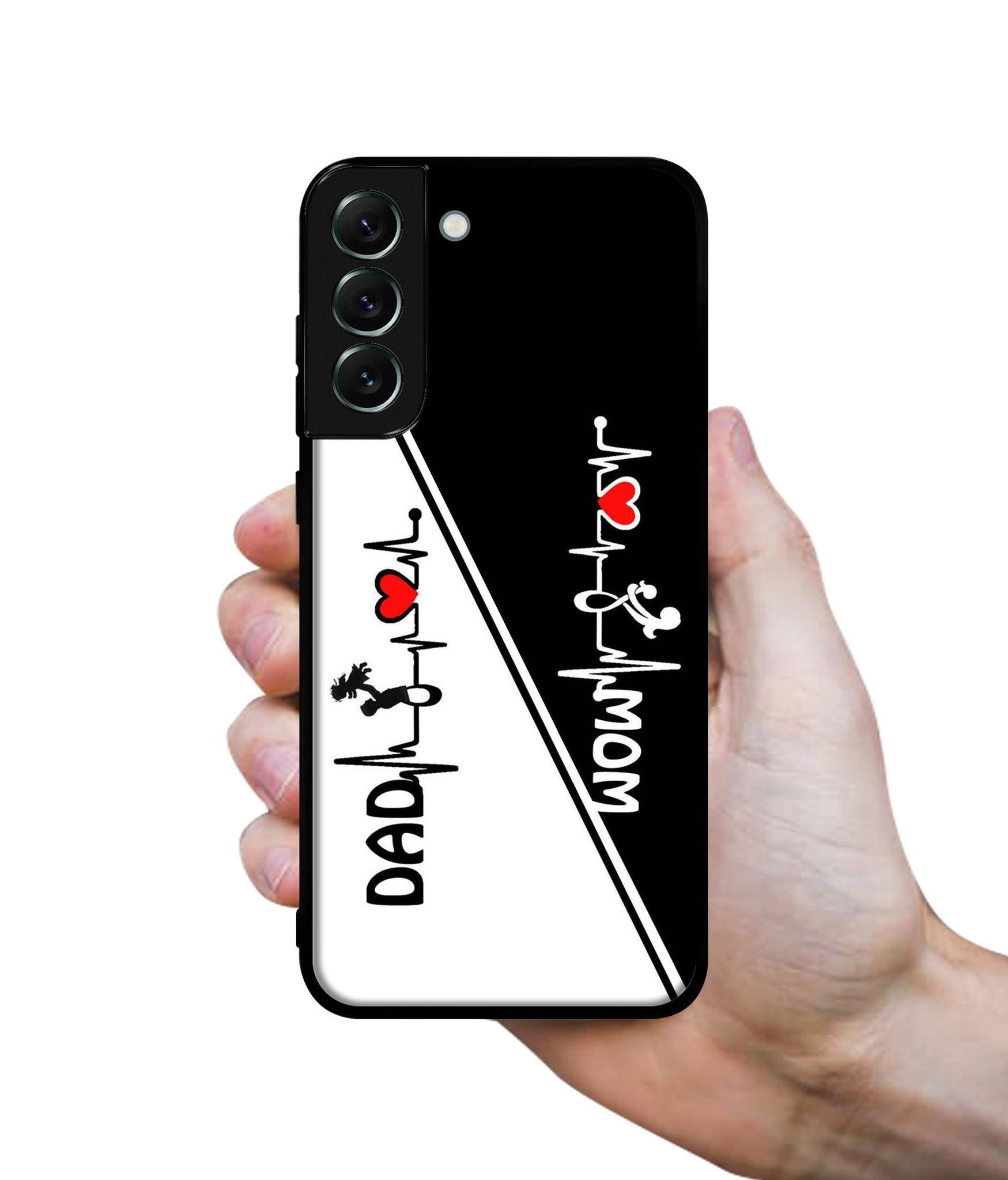 Mom and Dad Lover Designer 2D Printed Back Case Cover for Samsung Galaxy S21 FE 5G