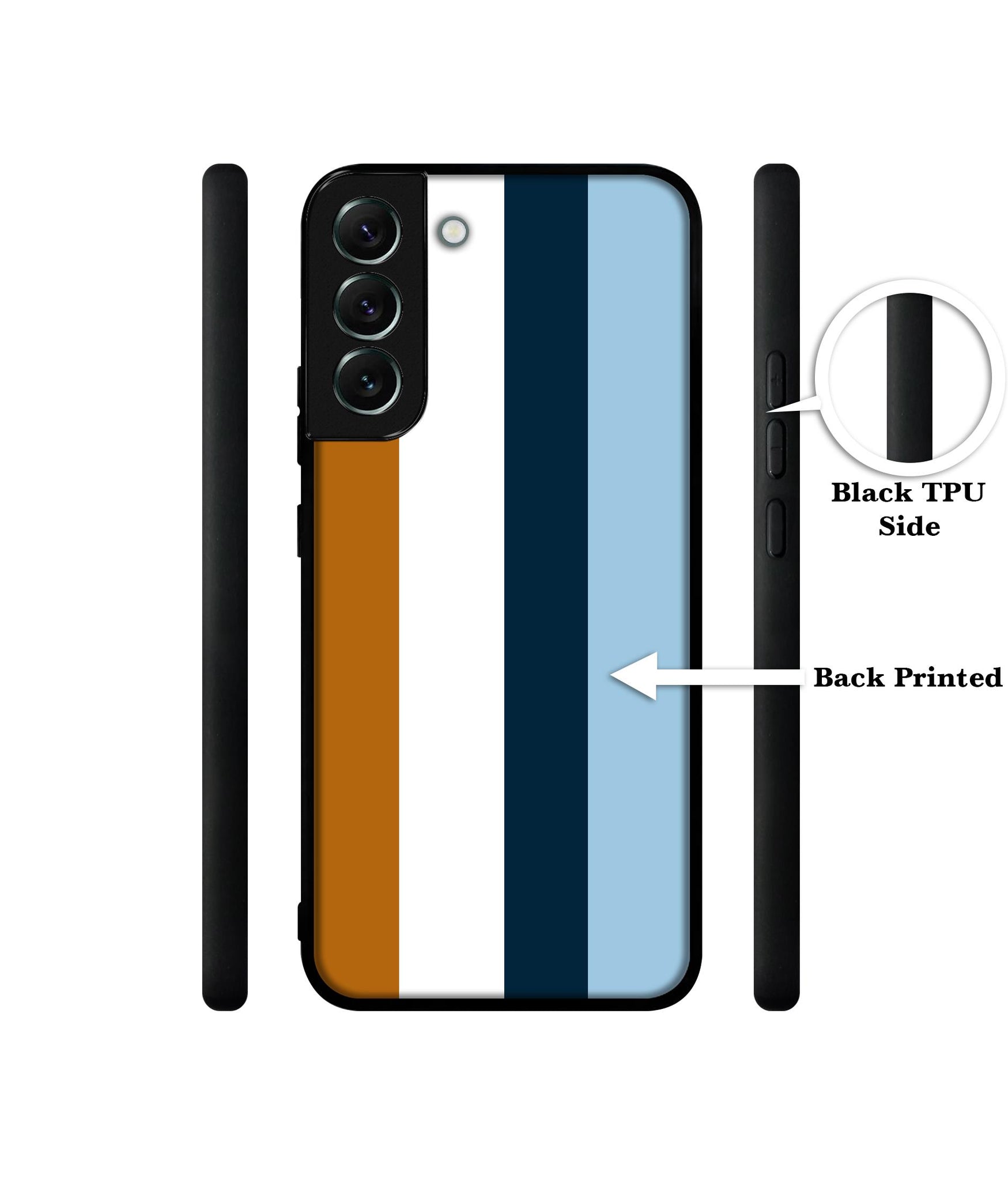 Color Stripes Designer 2D Printed Back Case Cover for Samsung Galaxy S22 5G