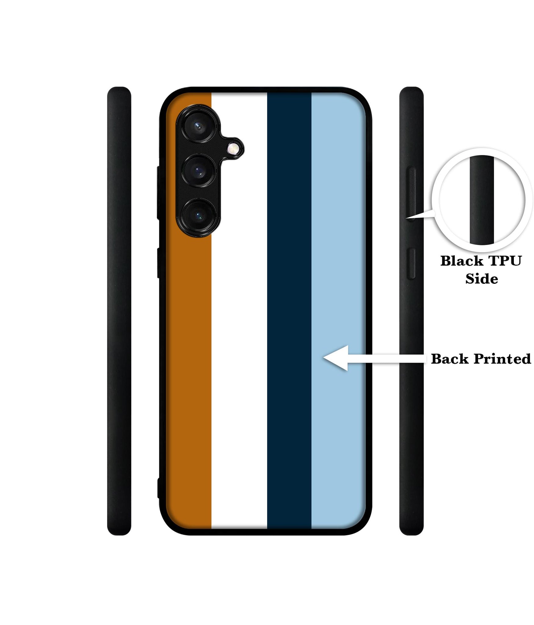 Color Stripes Designer 2D Printed Back Case Cover for Samsung Galaxy S23 FE 5G