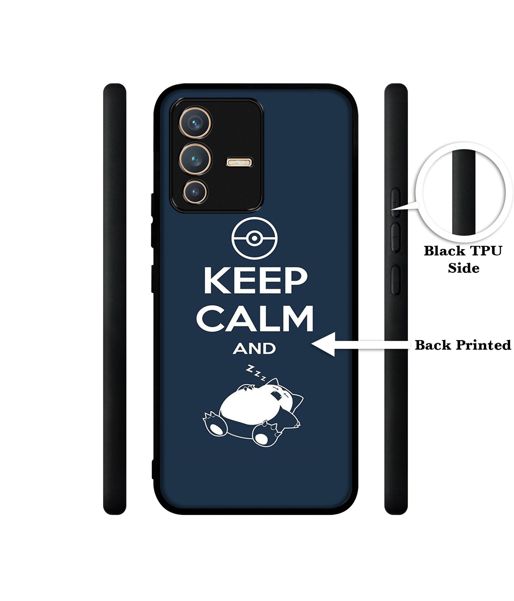 Sleep Pattern Designer 2D Printed Back Case Cover for Vivo V23 5G