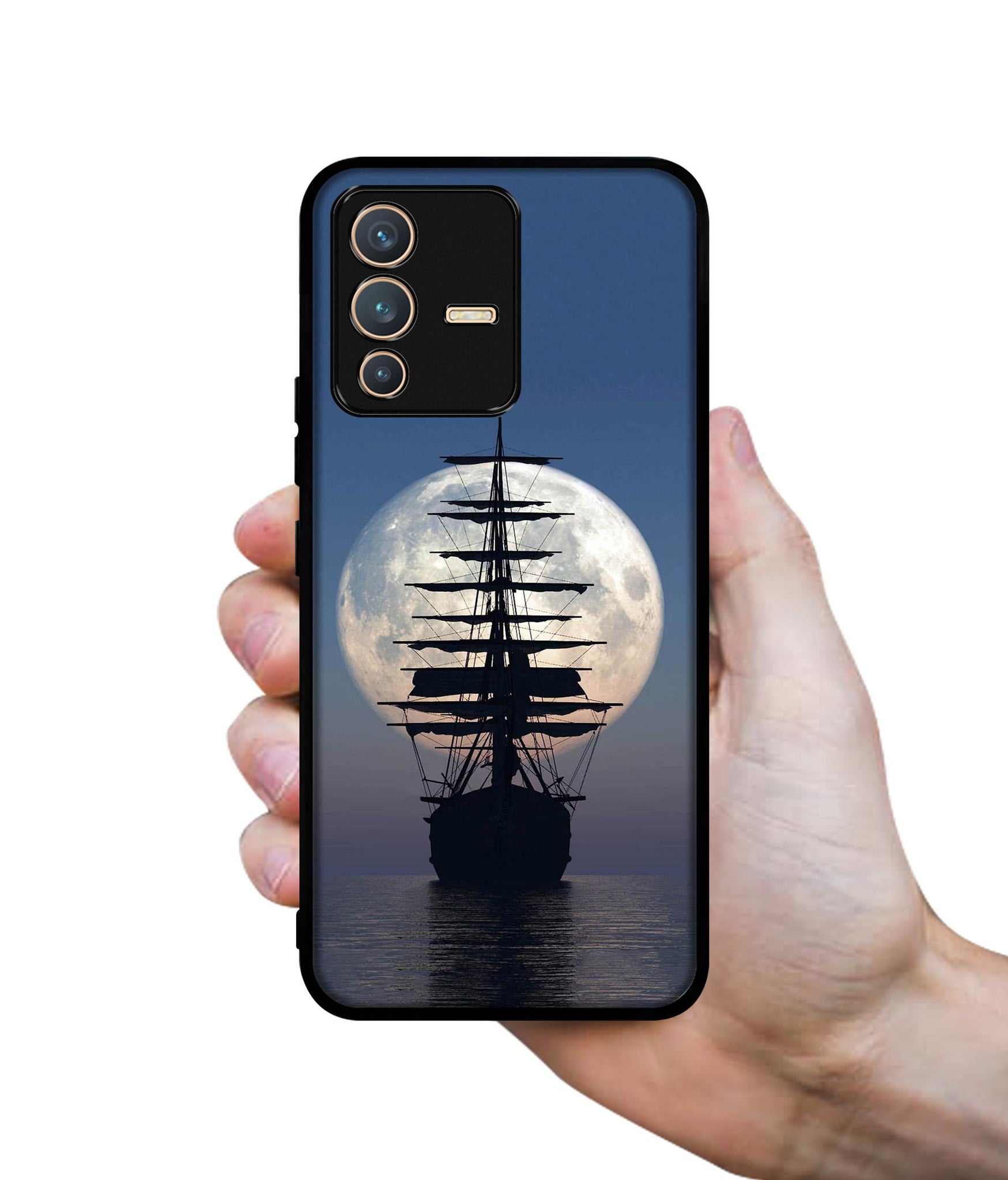 Sea Sunset Designer 2D Printed Back Case Cover for Vivo V23 5G