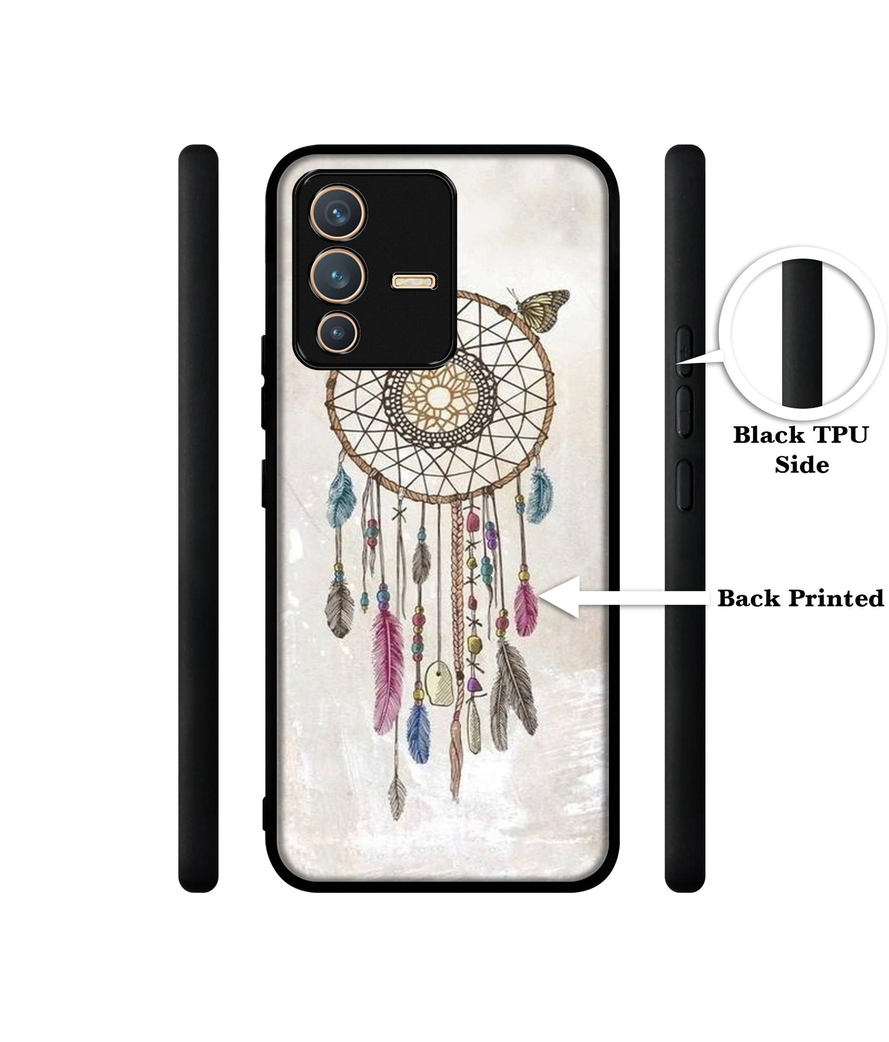 Wall Hanging Designer 2D Printed Back Case Cover for Vivo V23 5G