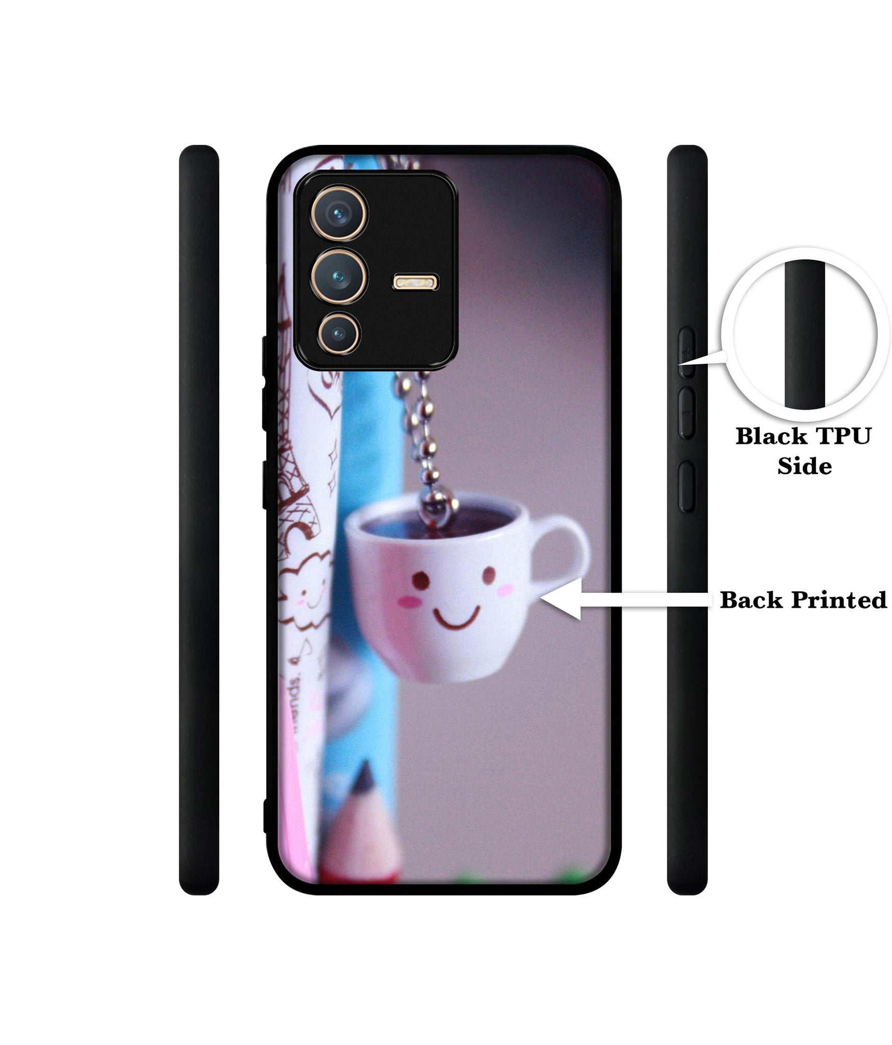 Photography Designer 2D Printed Back Case Cover for Vivo V23 5G