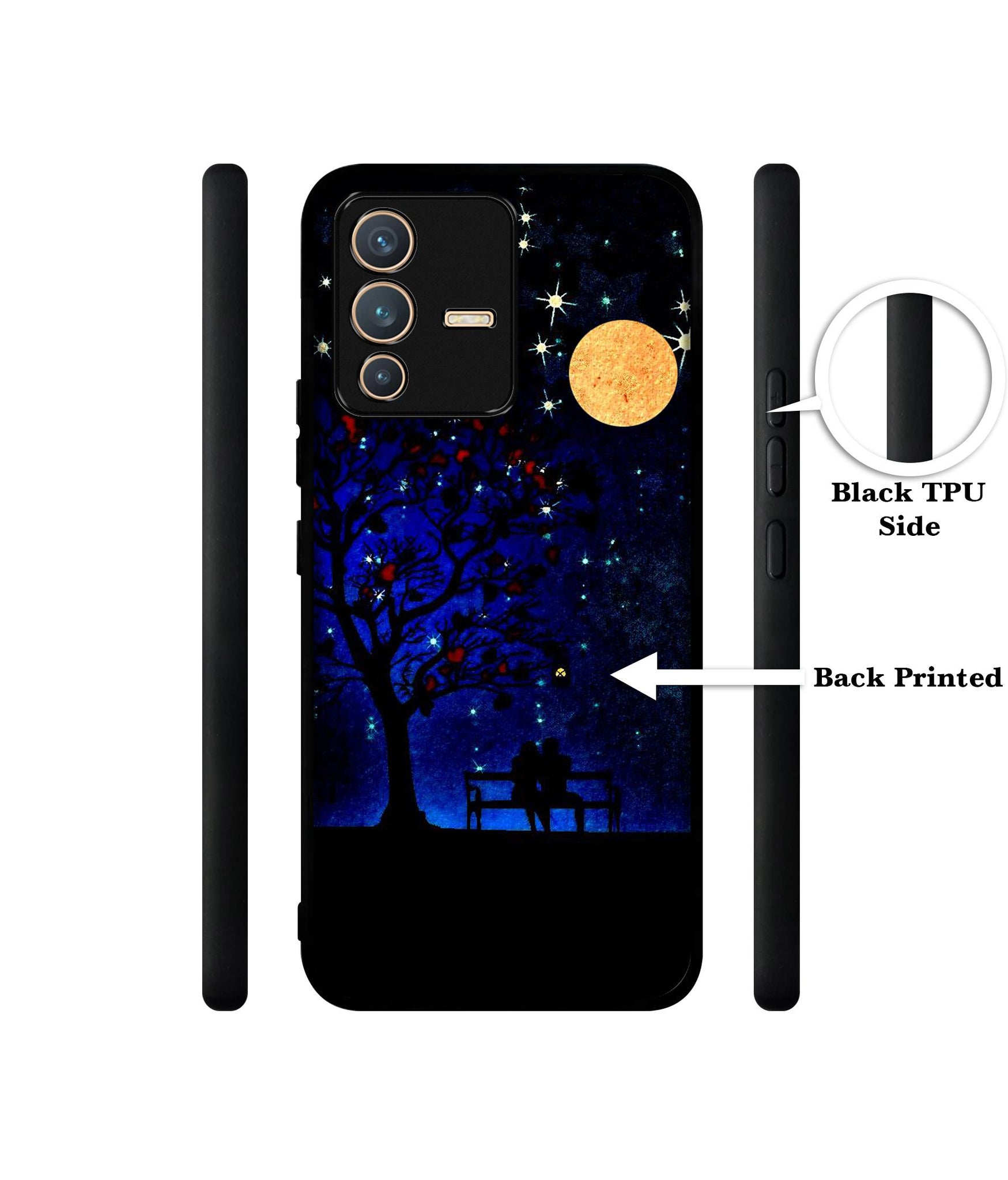 Blue Sky Designer 2D Printed Back Case Cover for Vivo V23 5G