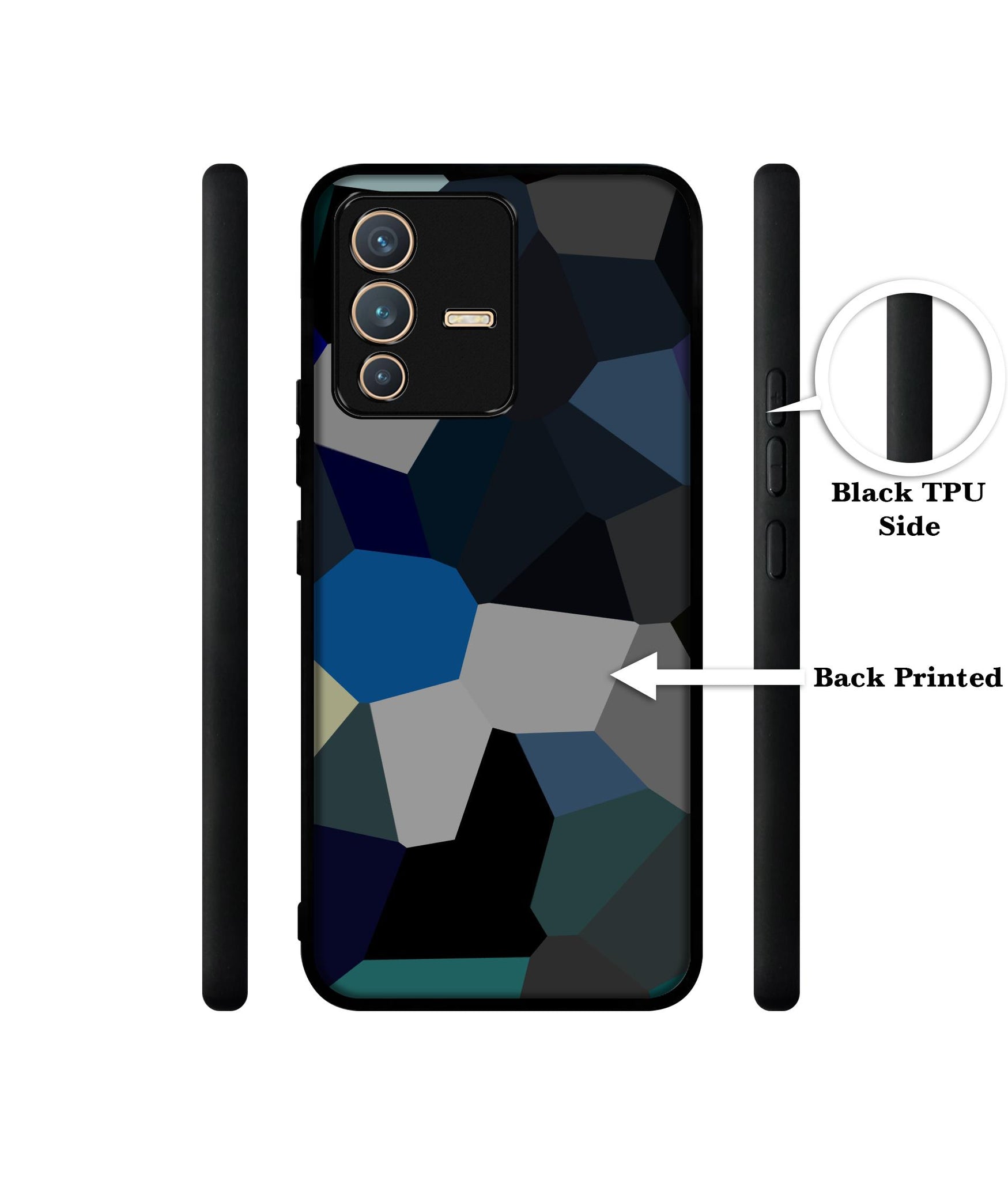 Mathematical Shape Designer 2D Printed Back Case Cover for Vivo V23 5G