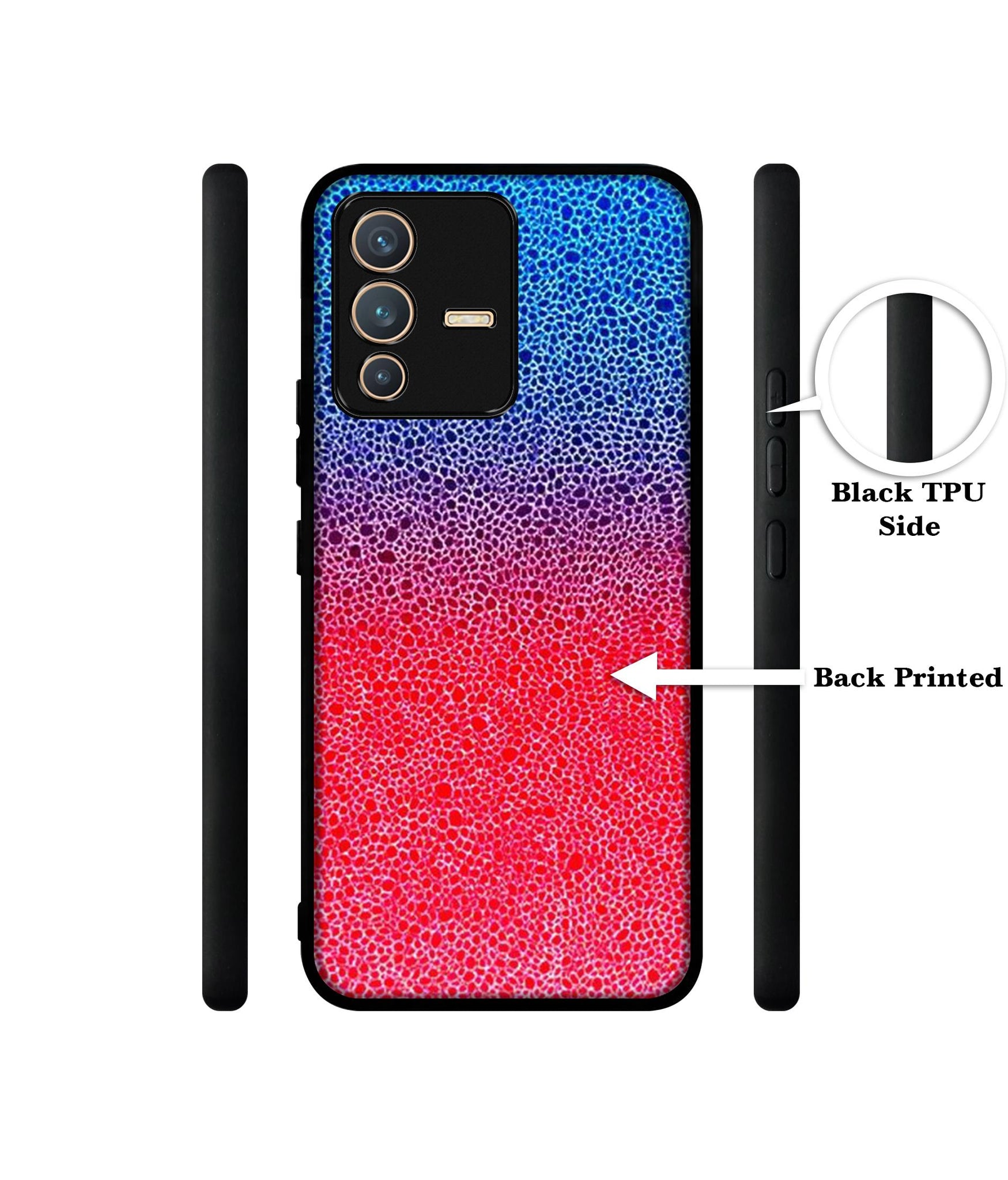 Bubbles Designer 2D Printed Back Case Cover for Vivo V23 5G