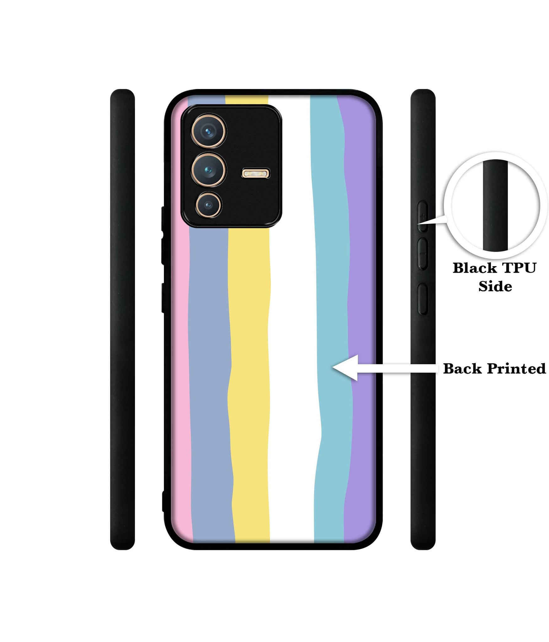 Beautiful Colors Designer 2D Printed Back Case Cover for Vivo V23 5G