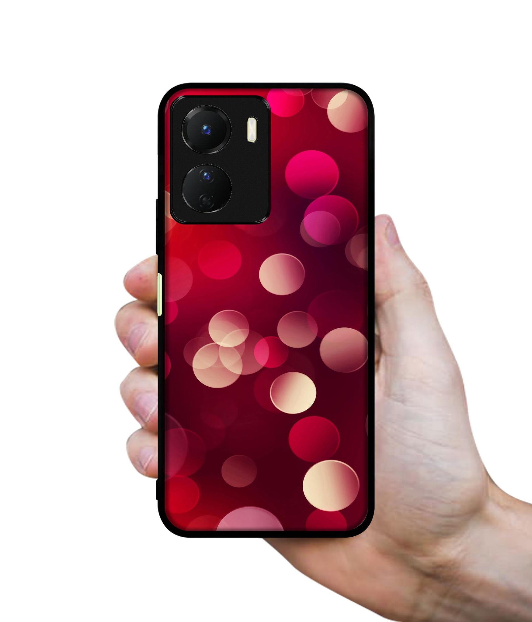 3D Circles Designer 2D Printed Back Case Cover for Vivo Y16 4G / Y56 5G / T2x 5G