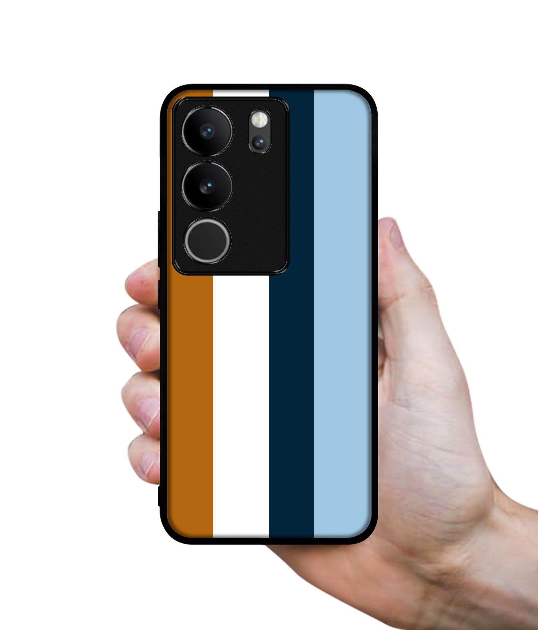 Color Stripes Designer 2D Printed Back Case Cover for Vivo V29 5G / V29 Pro 5G