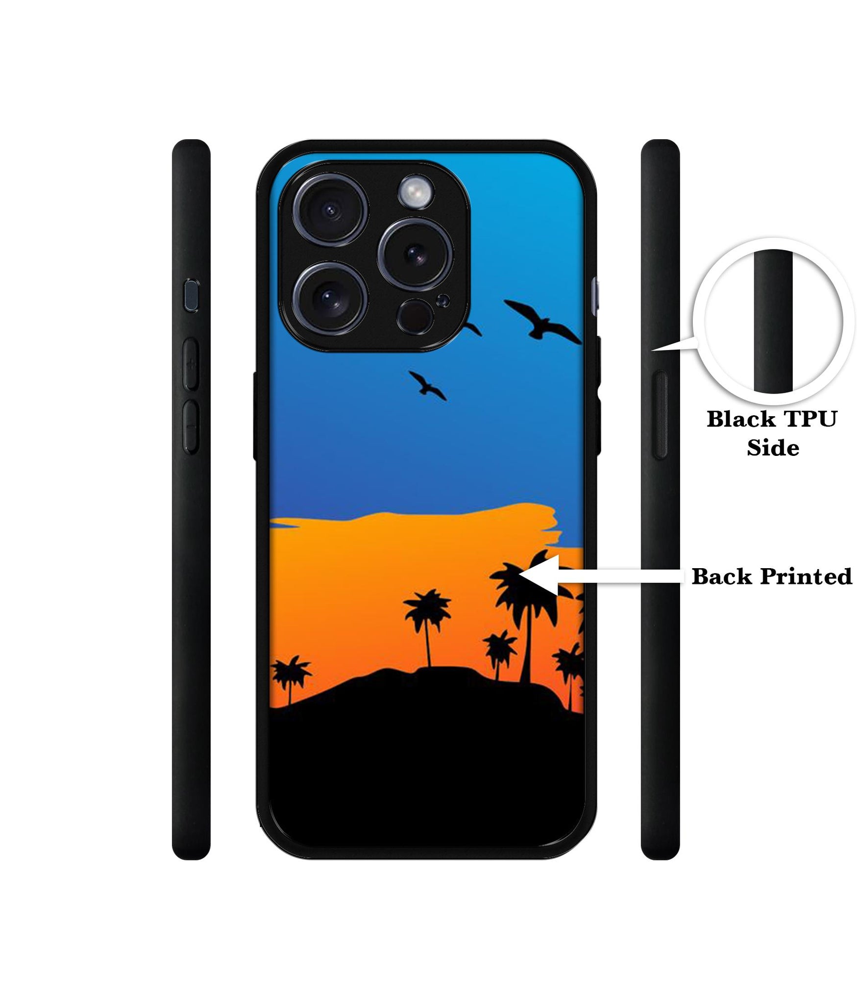 Nature Designer 2D Printed Back Case Cover for Apple iPhone 15 Pro
