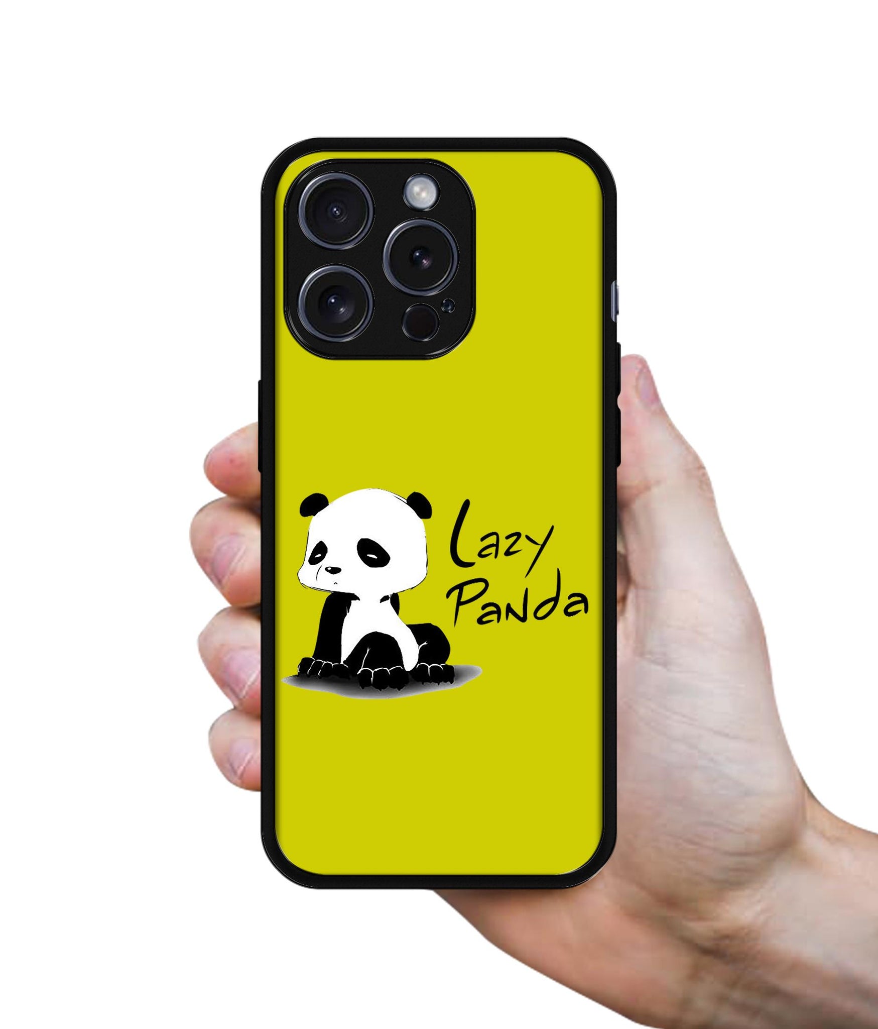 Lazy Panda Designer 2D Printed Back Case Cover for Apple iPhone 15 Pro