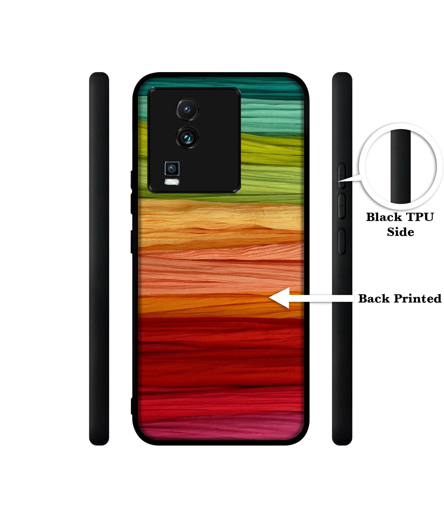 Colorful Thread Designer 2D Printed Back Case Cover for iQOO Neo 7 5G / Neo 7 Pro 5G