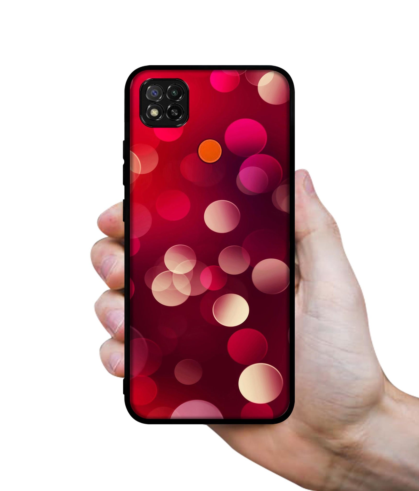 3D Circles Designer 2D Printed Back Case Cover for Mi Redmi 9 / 9C / 9 Activ / Poco C31 / C3