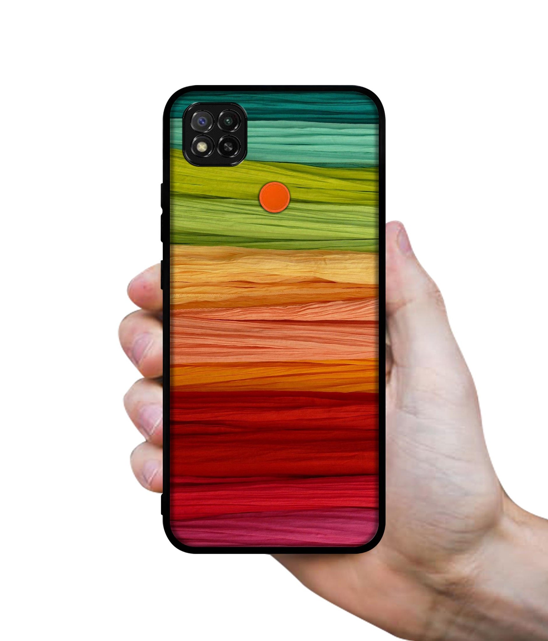 Colorful Thread Designer 2D Printed Back Case Cover for Mi Redmi 9 / 9C / 9 Activ / Poco C31 / C3