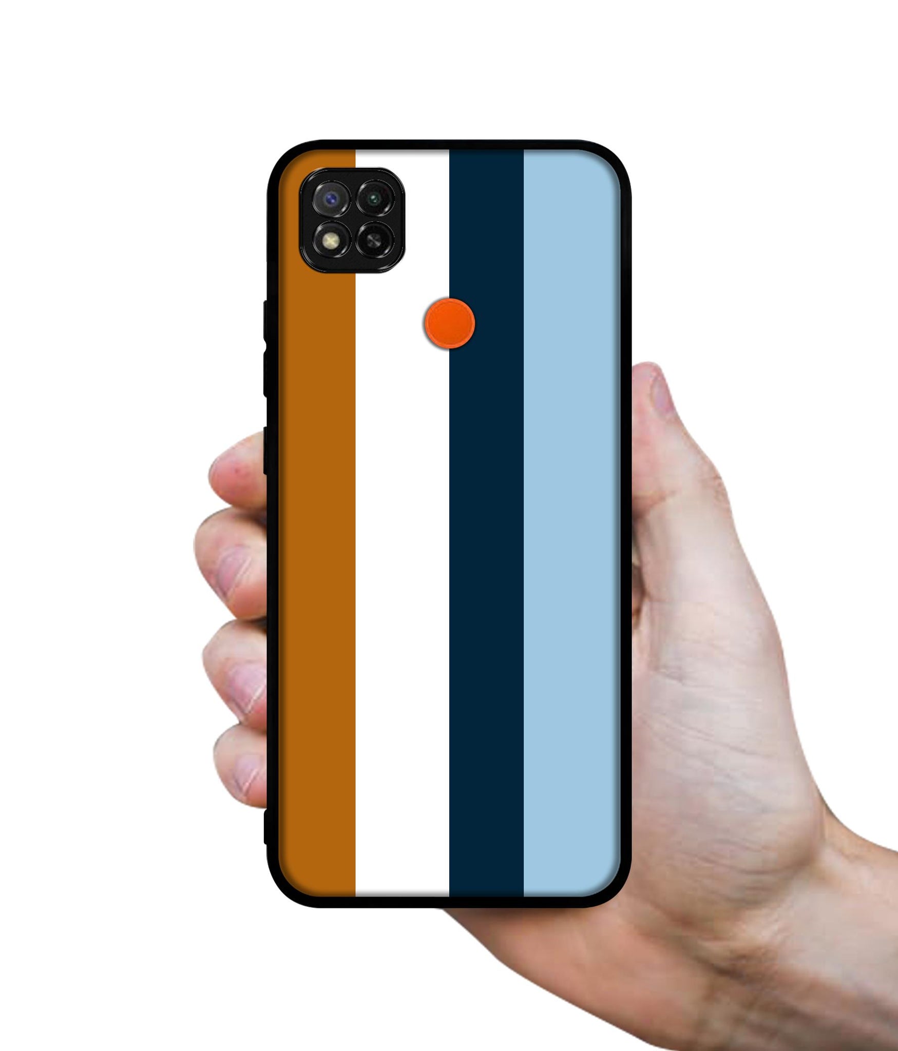 Color Stripes Designer 2D Printed Back Case Cover for Mi Redmi 9 / 9C / 9 Activ / Poco C31 / C3