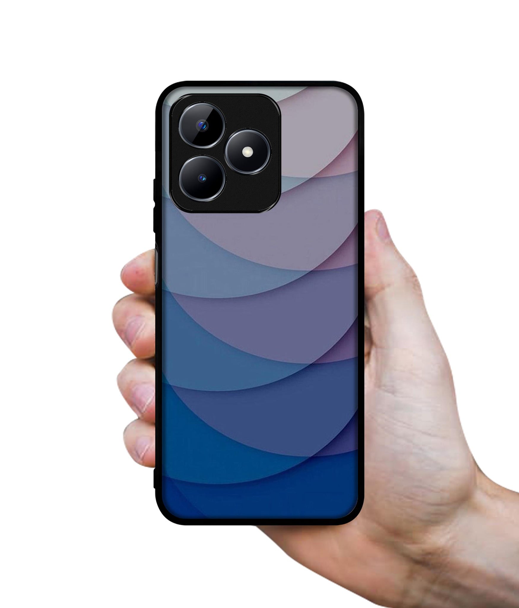 Waves Pattern Print Designer 2D Printed Back Case Cover for Realme C53 4G / C51 4G / Narzo N53 4G