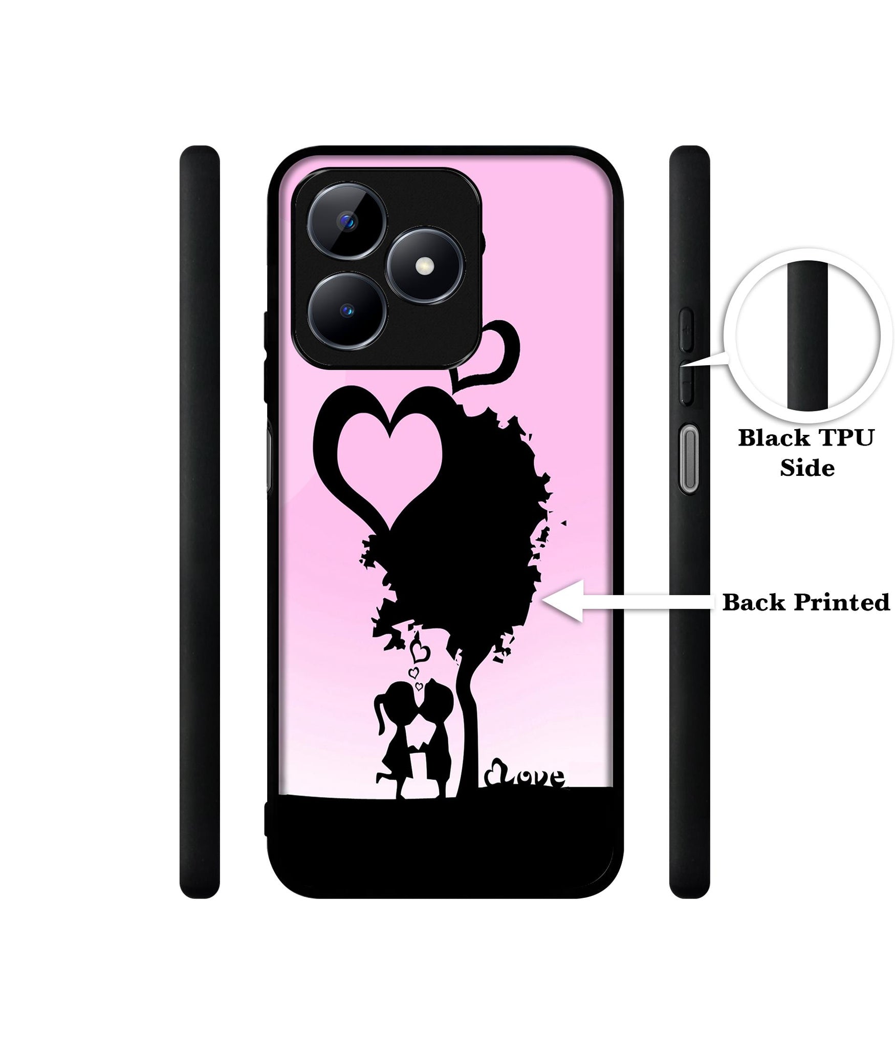 Sweet Love Designer 2D Printed Back Case Cover for Realme C53 4G / C51 4G / Narzo N53 4G
